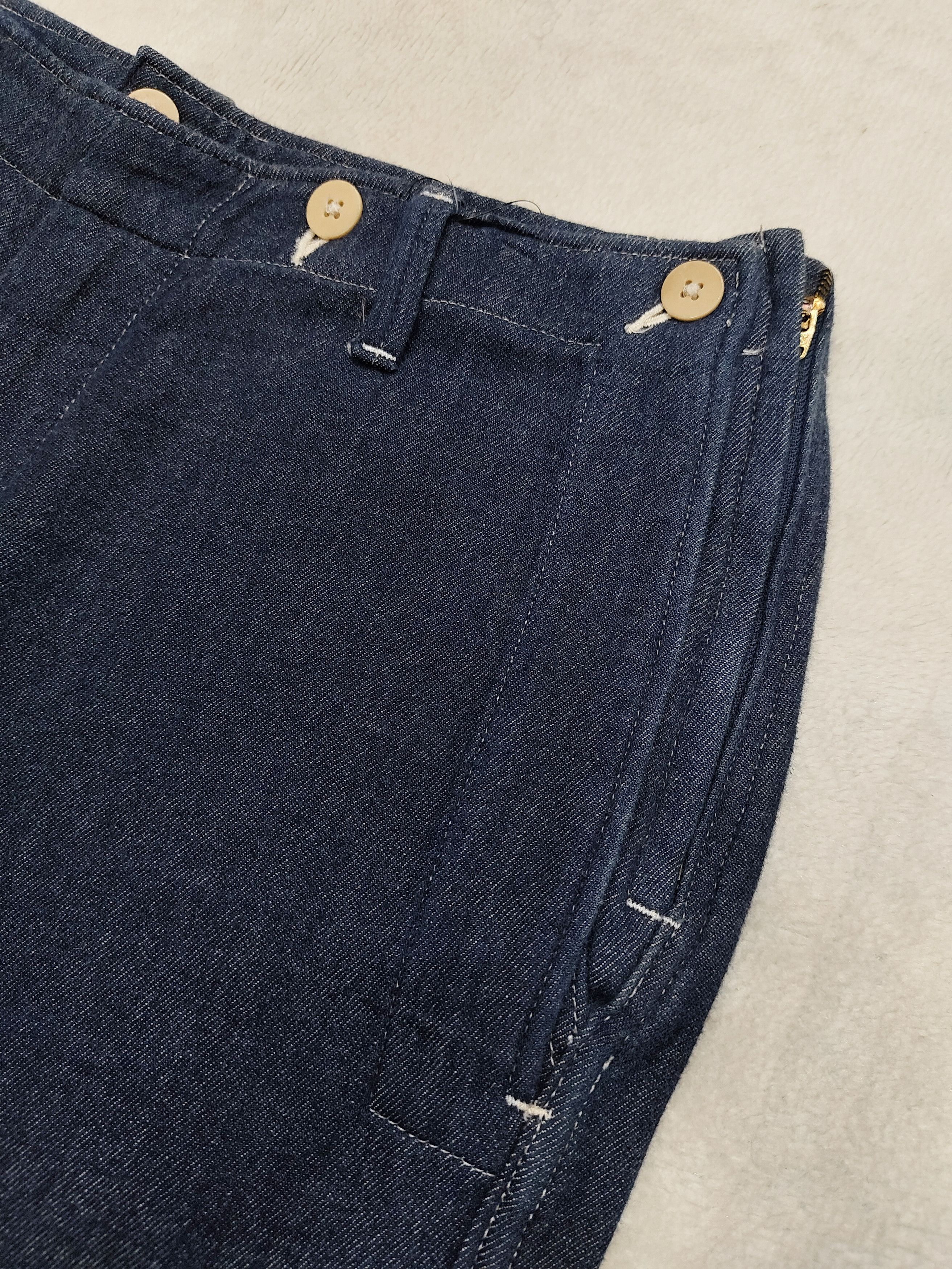 Hiroshi Kato Hiroshi Kato- Minimal Worker Sailor Inspired Utility Pants Size US 34 / EU 50 - 3 Thumbnail
