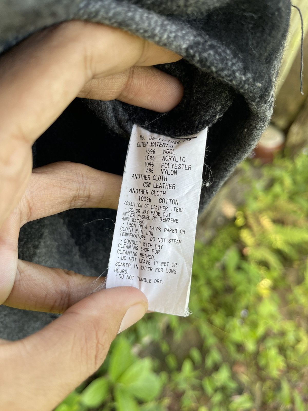 Beams Plus BEAMS Japan Wool Blend Check Shirt Jacket (S) Size US S / EU 44-46 / 1 - 18 Thumbnail