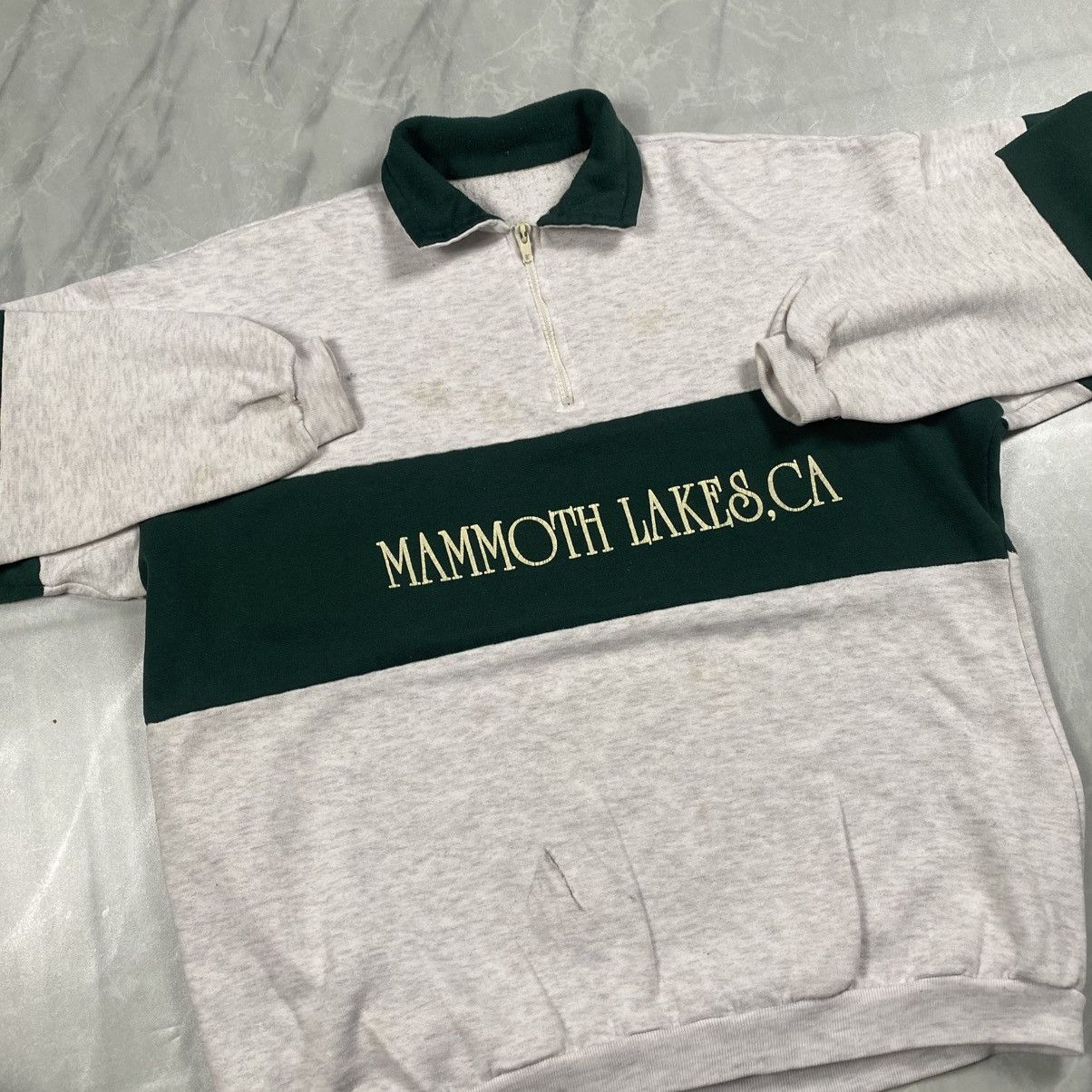 Other Vintage 90s Mammoth Lakes Californi Quarter Zipper Size US L / EU 52-54 / 3 - 3 Thumbnail