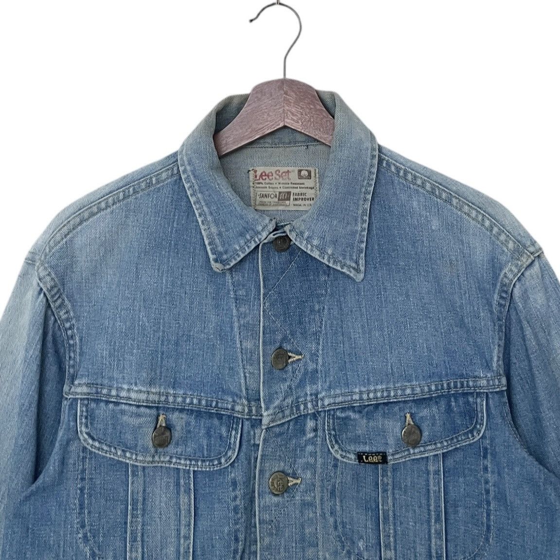 Lee × Vintage Vintage Brand Lee Trucker Denim Jacket 1970s Size US M / EU 48-50 / 2 - 7 Thumbnail
