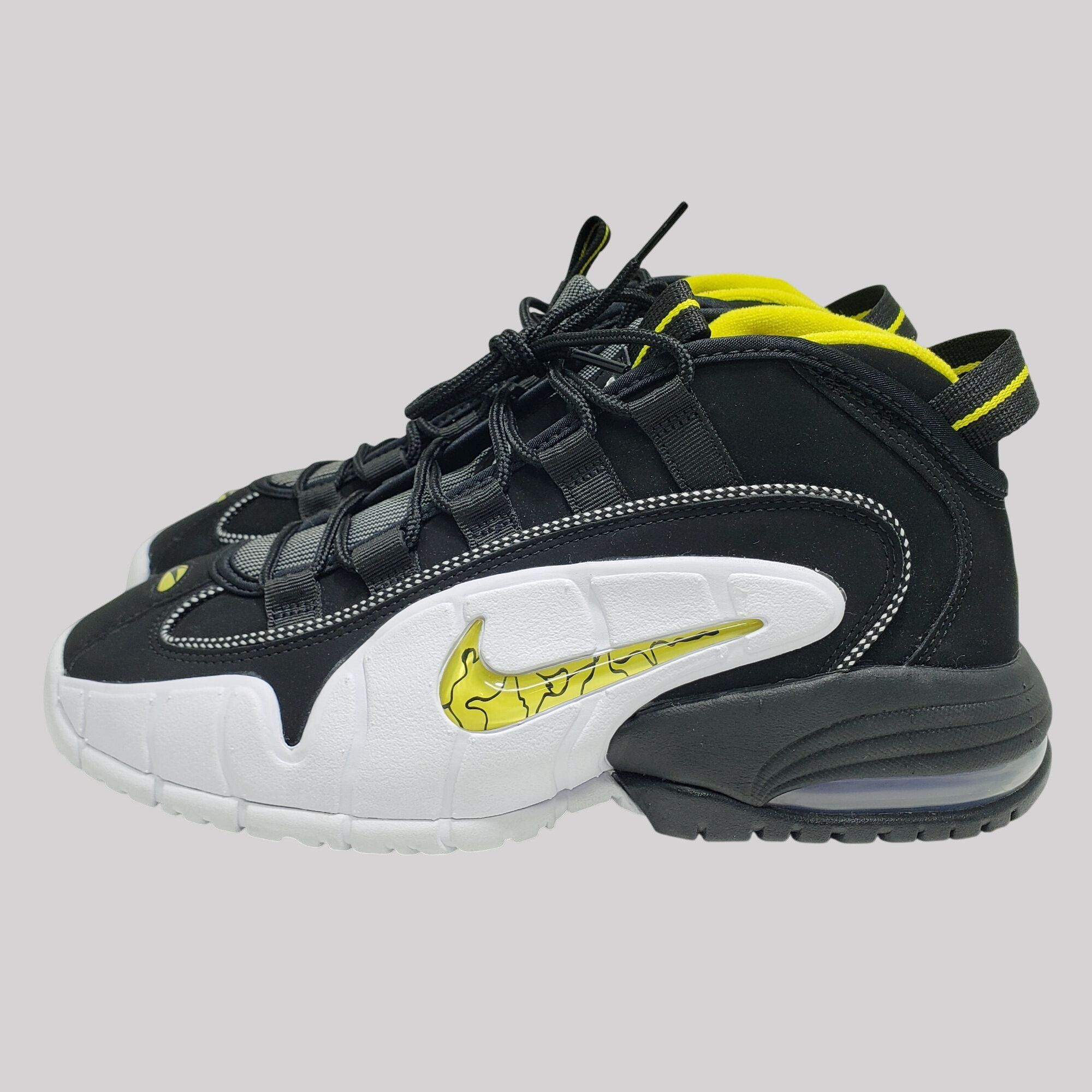 Nike Air Max Penny Orlando Black/White/Yellow Basketball