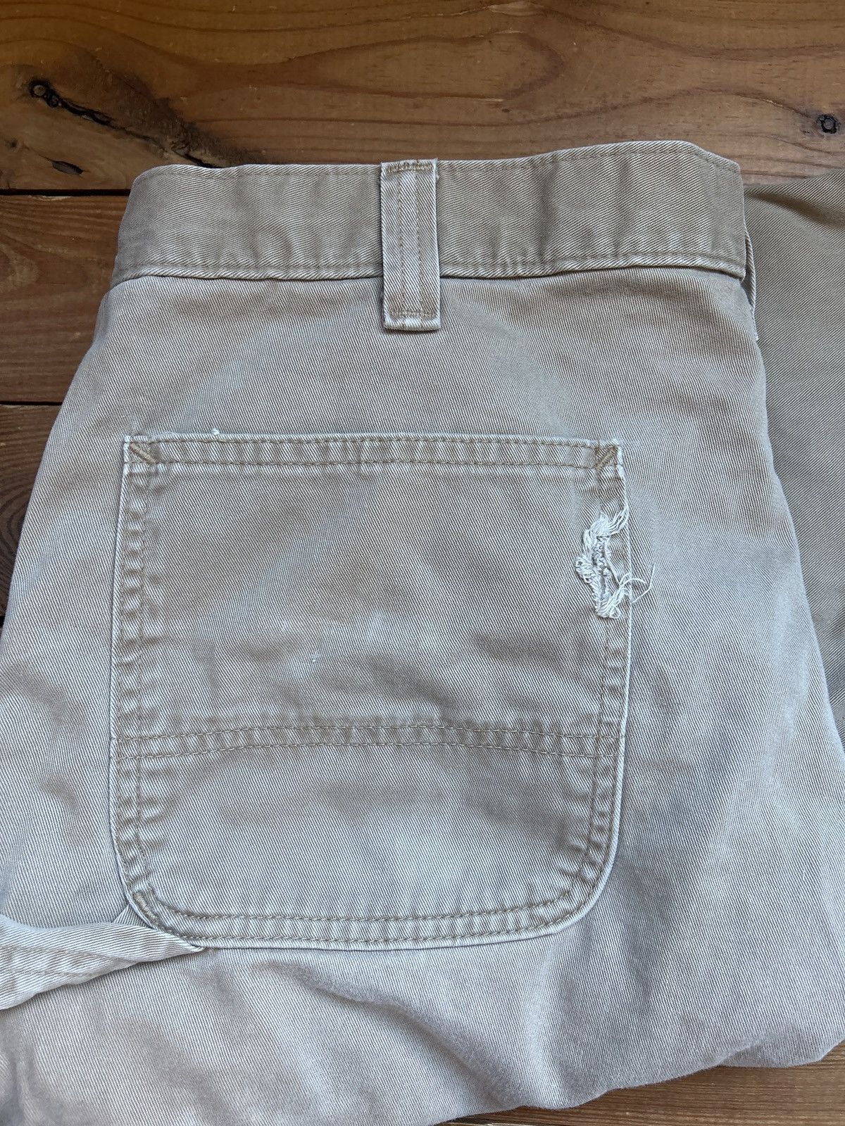 Carhartt × Vintage Vintage Carhartt Tan Carpenter Work Pants Size US 38 / EU 54 - 4 Thumbnail