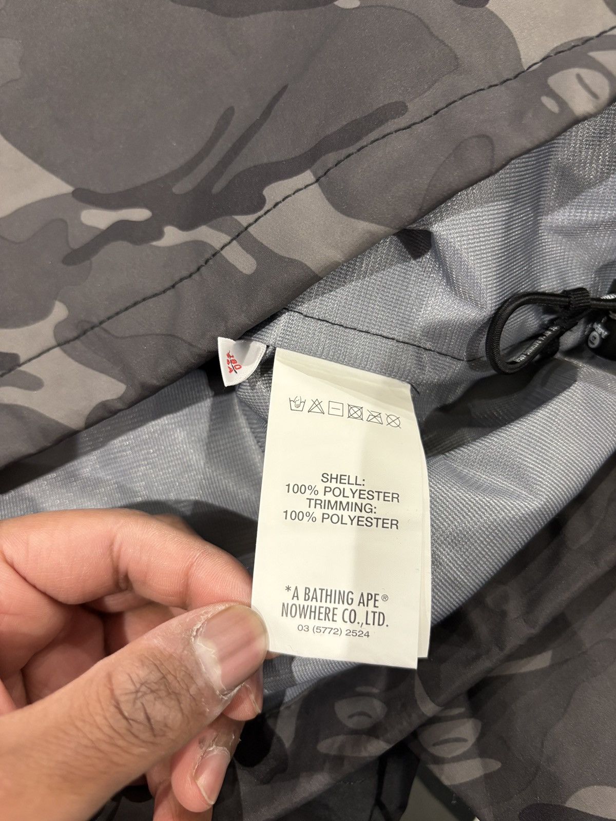 Aape Aape By A Bathing Ape Funnel-Neck Camouflage Smock Jacket Size US L / EU 52-54 / 3 - 13 Thumbnail