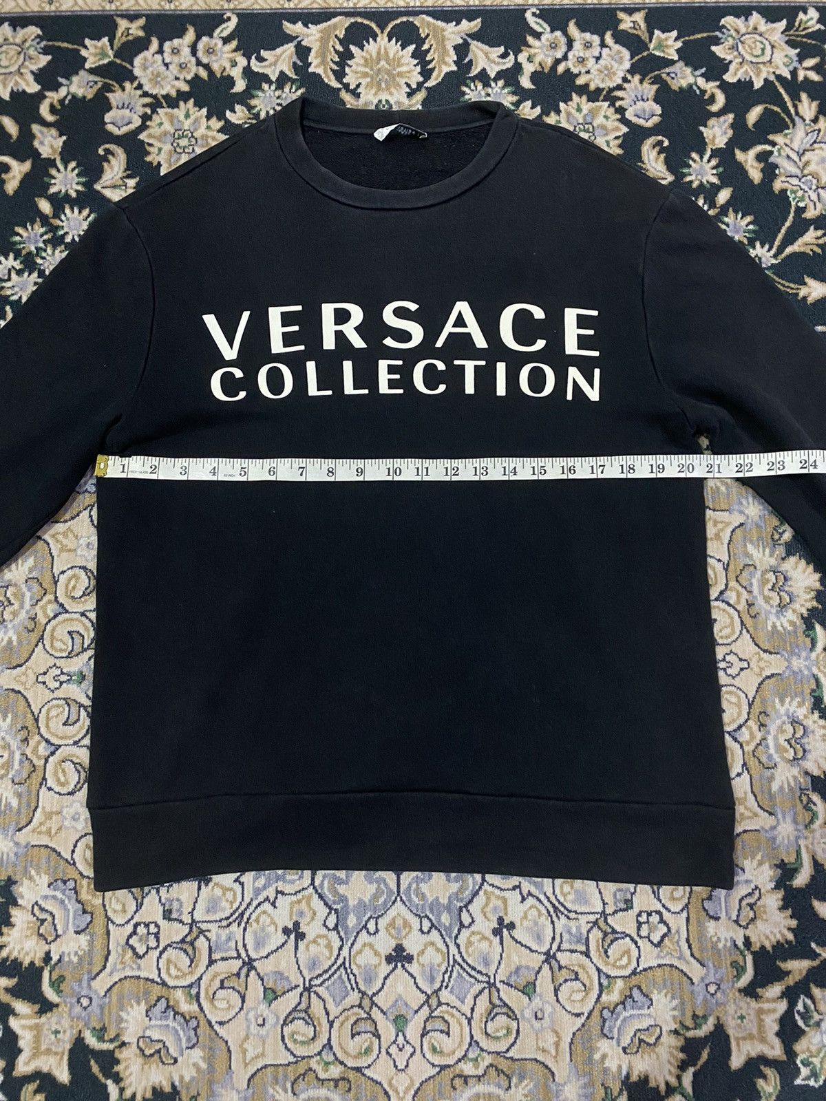 Versace Versace Collection big Spell out long sleeves Size US M / EU 48-50 / 2 - 9 Thumbnail