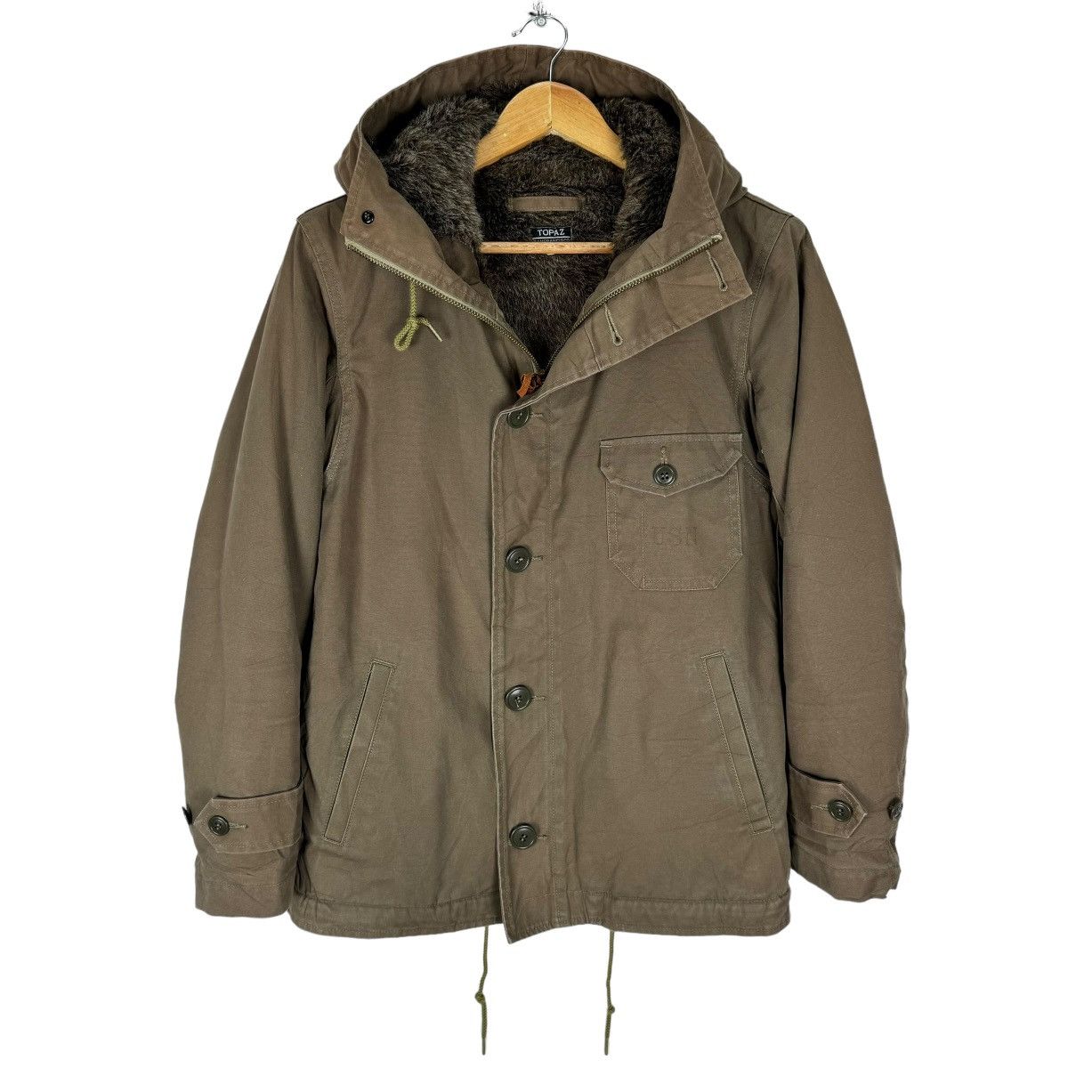 Japanese Brand 🔥SAN FRANCISCO GARMENTS TOPAZ USN N-1 JACKET Size US S / EU 44-46 / 1 - 1 Thumbnail
