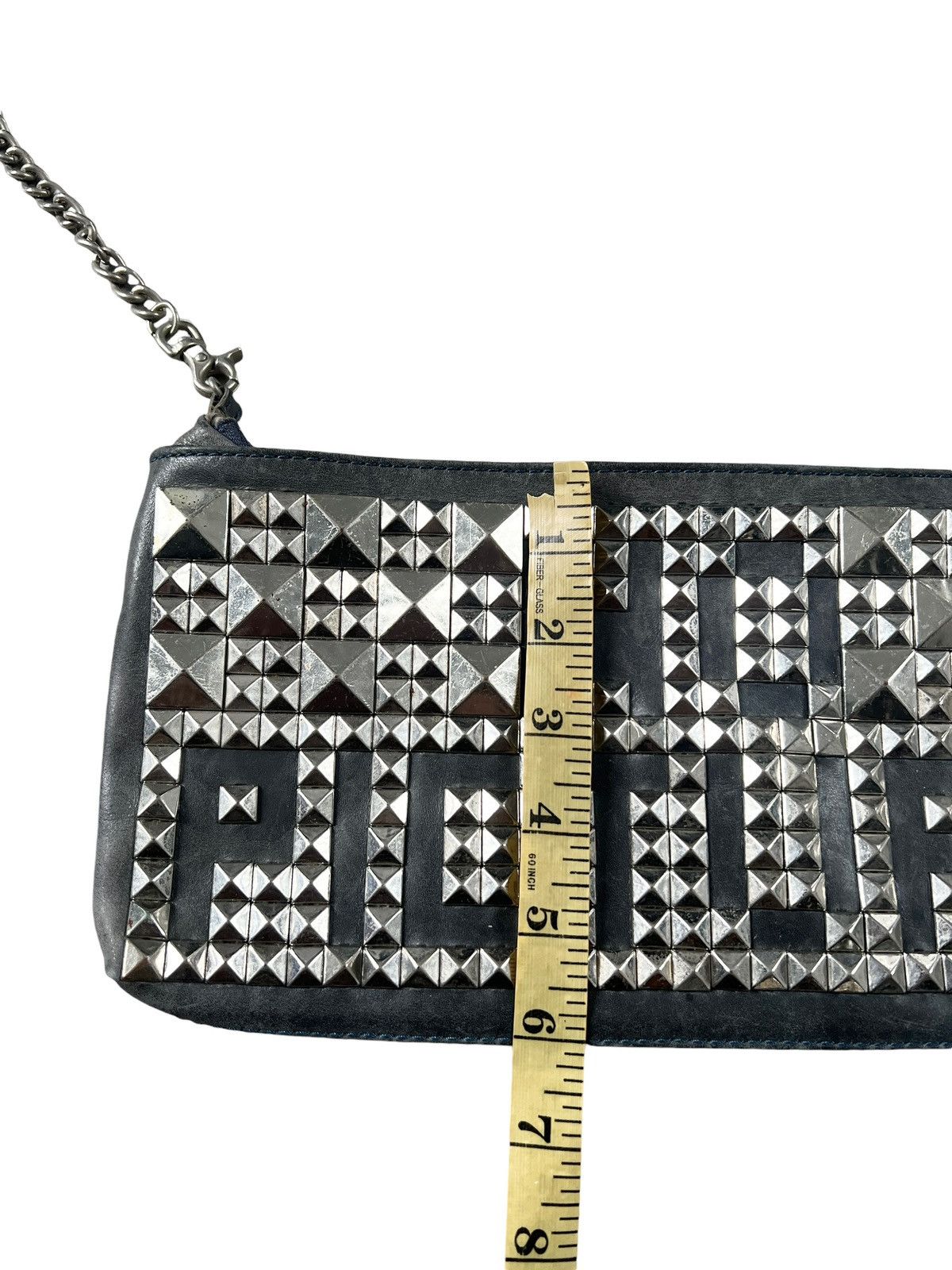 Hysteric Glamour Hysteric Glamour ‘No Picture” Studded Leather Chain Bag Size ONE SIZE - 4 Thumbnail