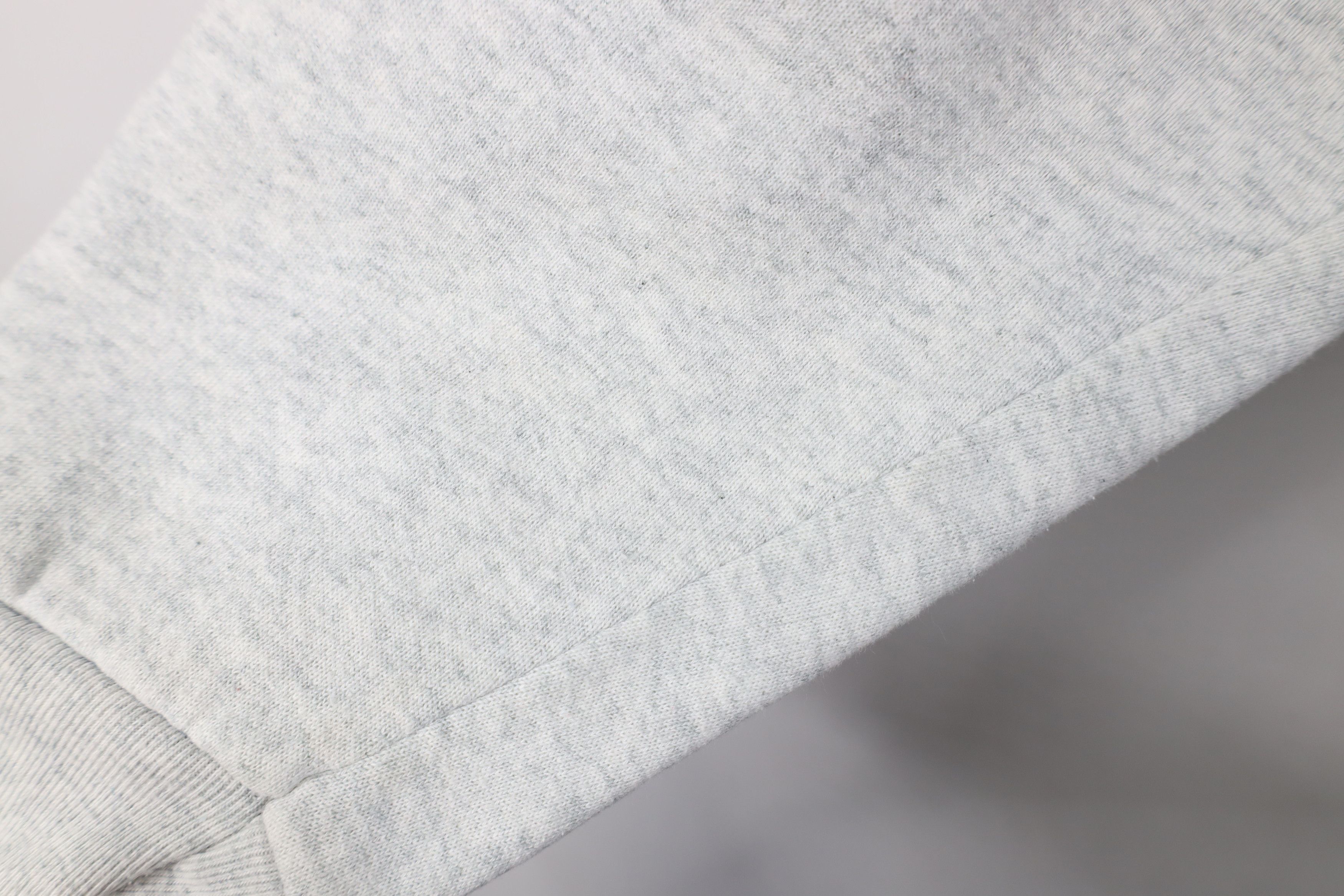 Vintage Vintage 90s Streetwear Crewneck Sweatshirt Heather Gray USA Size US XL / EU 56 / 4 - 8 Thumbnail