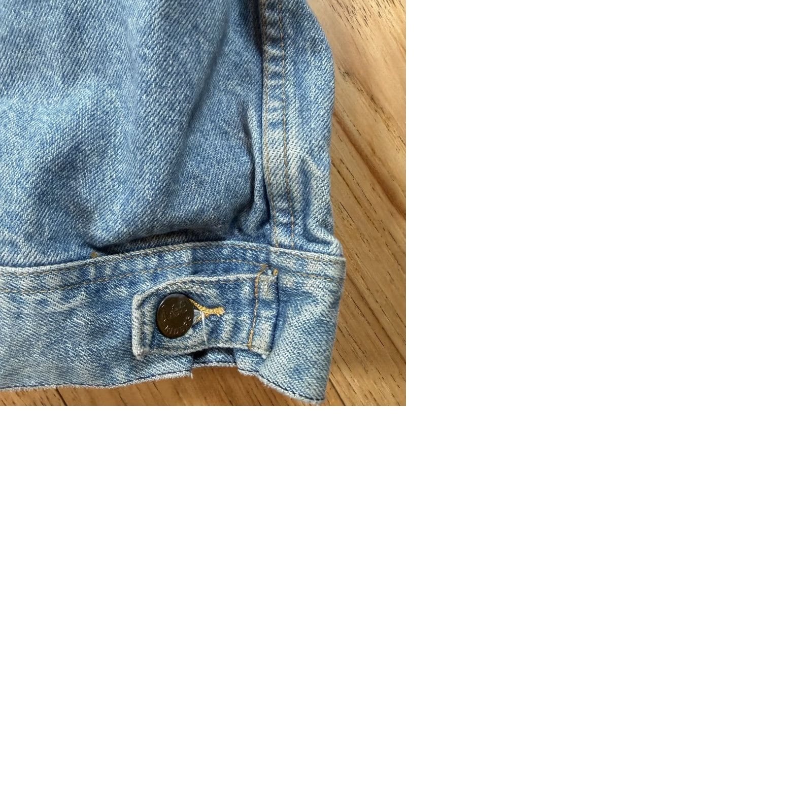 Lee VINTAGE Lee Rider Denim Jacket Mens 48L Blue Biker Trucker Light Jacket Denim Blue Mens 48L Biker Lee Rider VTG Size US M / EU 48-50 / 2 - 9 Thumbnail