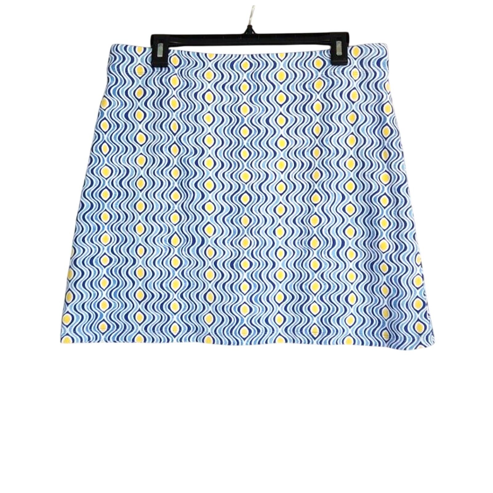 J.McLaughlin New W/Tag J. Mclaughlin Blue Costa Key Brianna Skort Large Size 33" - 4 Thumbnail