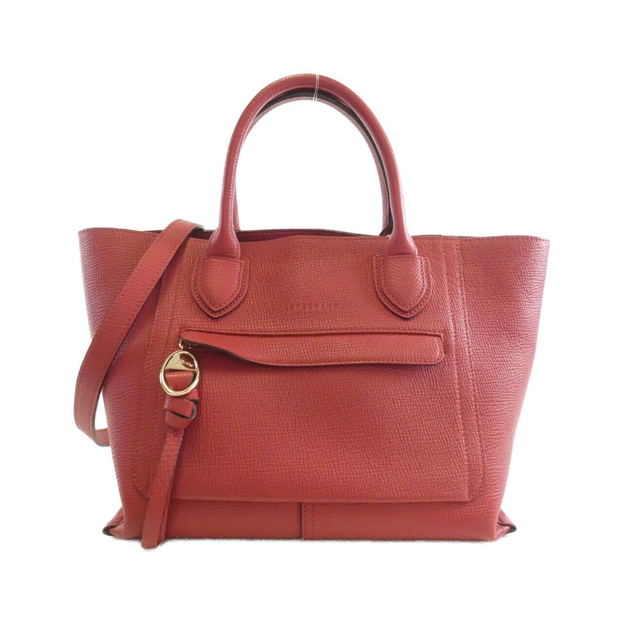 Longchamp Longchamp Longchamp Leather Handbag Leather Handbag 10104HTA DUTY FREE for USA Size ONE SIZE - 1 Thumbnail