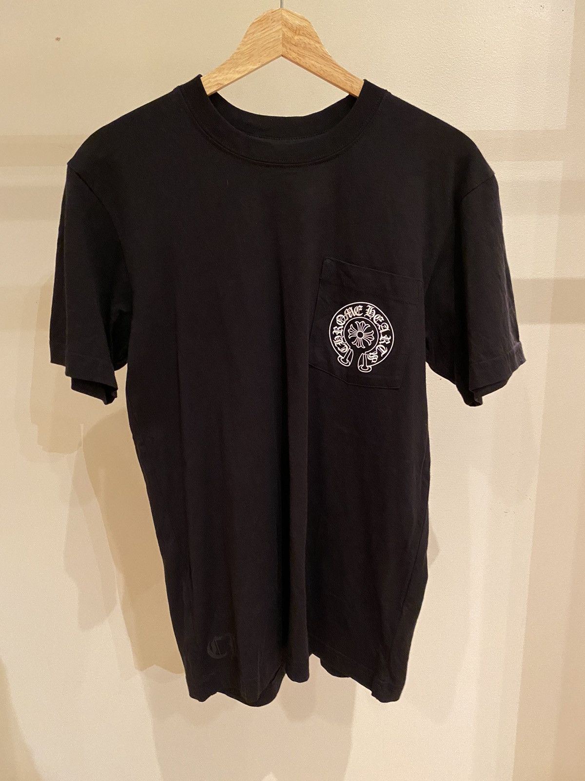 image of Chrome Hearts Hong Kong Tee in Black, Men's (Size Small)