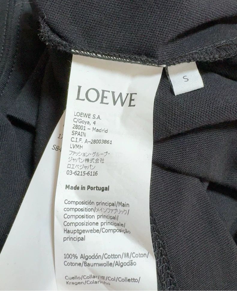 Loewe LOEWE Dragon Cat Embroidered T-shirt Size S / US 4 / IT 40 - 7 Thumbnail