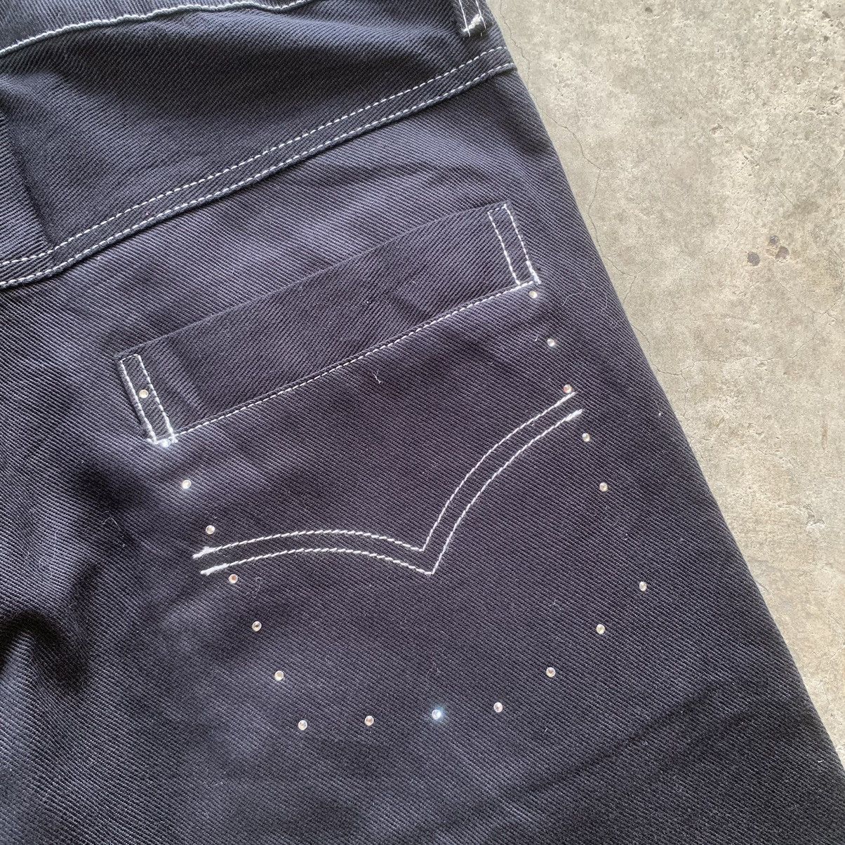 14th Addiction Body Butter Super Black Flared Jeans Size US 31 - 9 Thumbnail