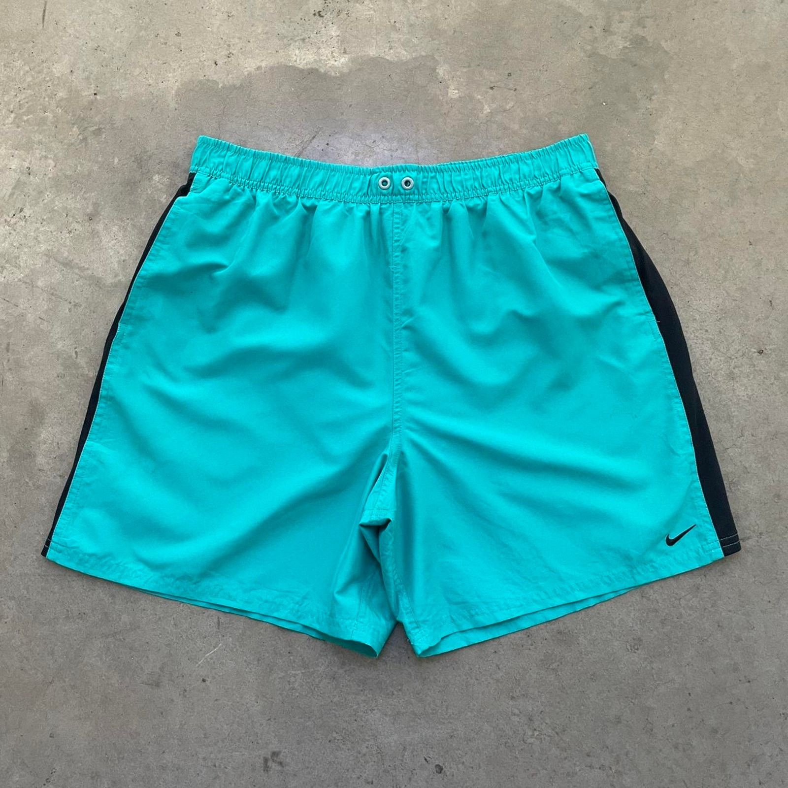 Nike Nike Teal Swim Shorts Size US 35 - 1 Thumbnail