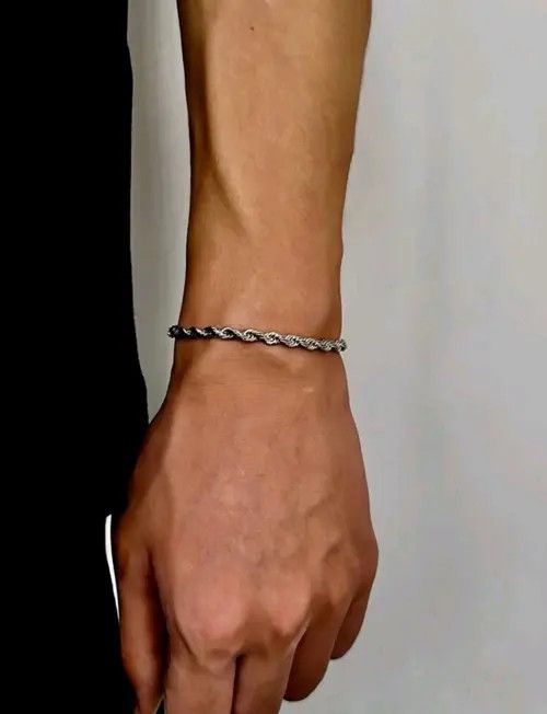 Jewelry Akiyama x Kanno Twisted Rope Steel Bracelet Size ONE SIZE - 5 Thumbnail