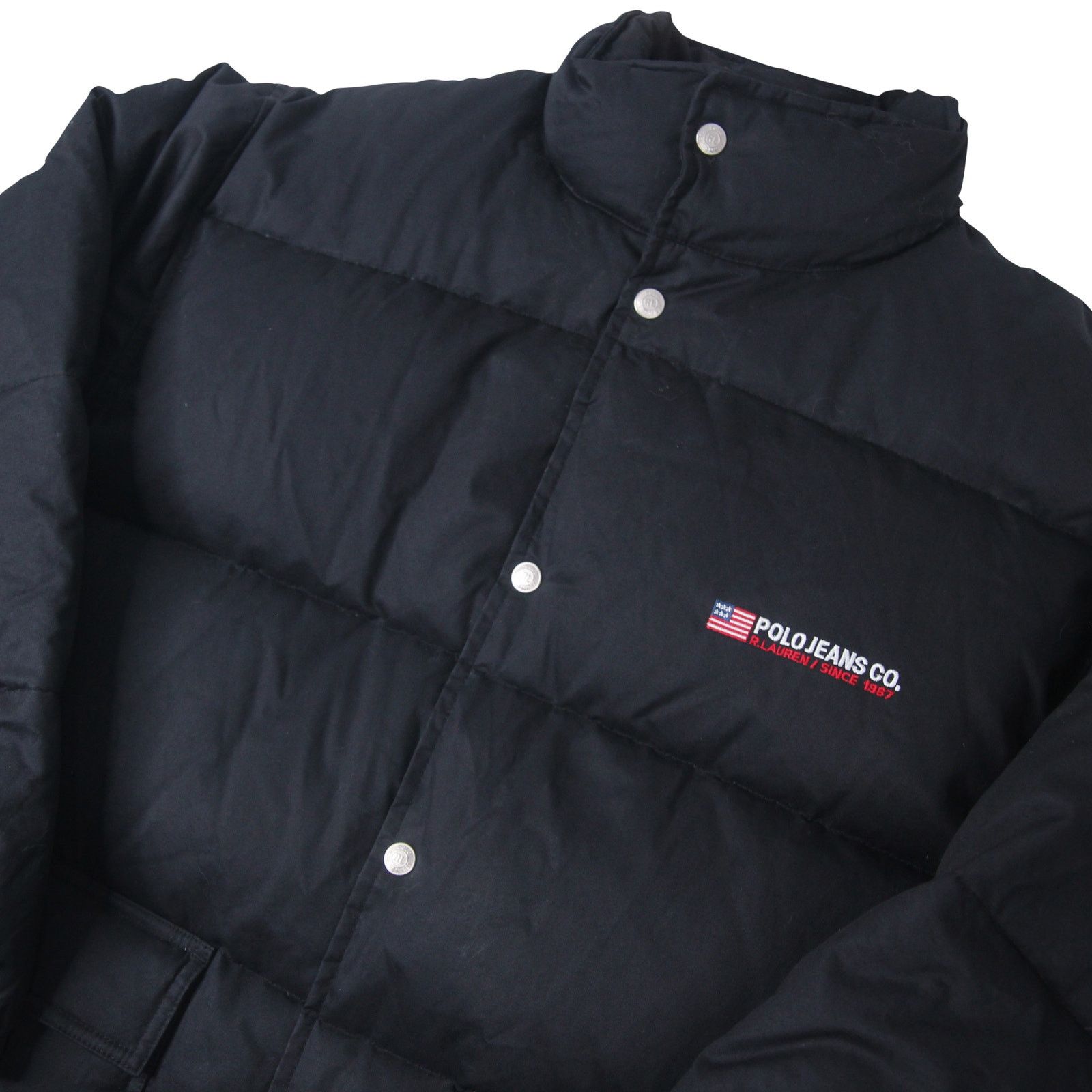 Polo Ralph Lauren × Vintage Vintage Polo Ralph Lauren Down Puffer Jacket Size US M / EU 48-50 / 2 - 2 Thumbnail