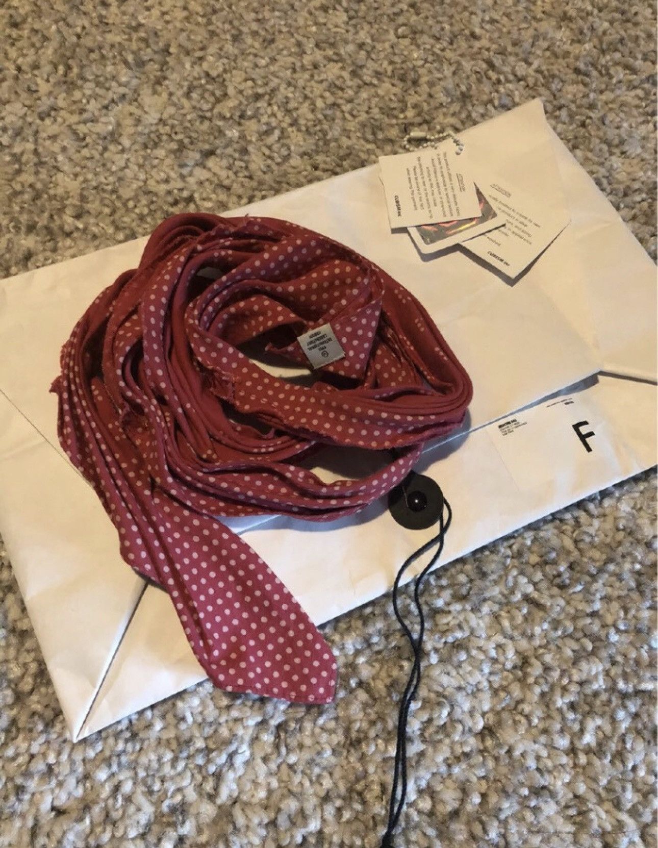 Visvim Visvim Indigo Camping Trailer Bandana Belt ICT | Grailed