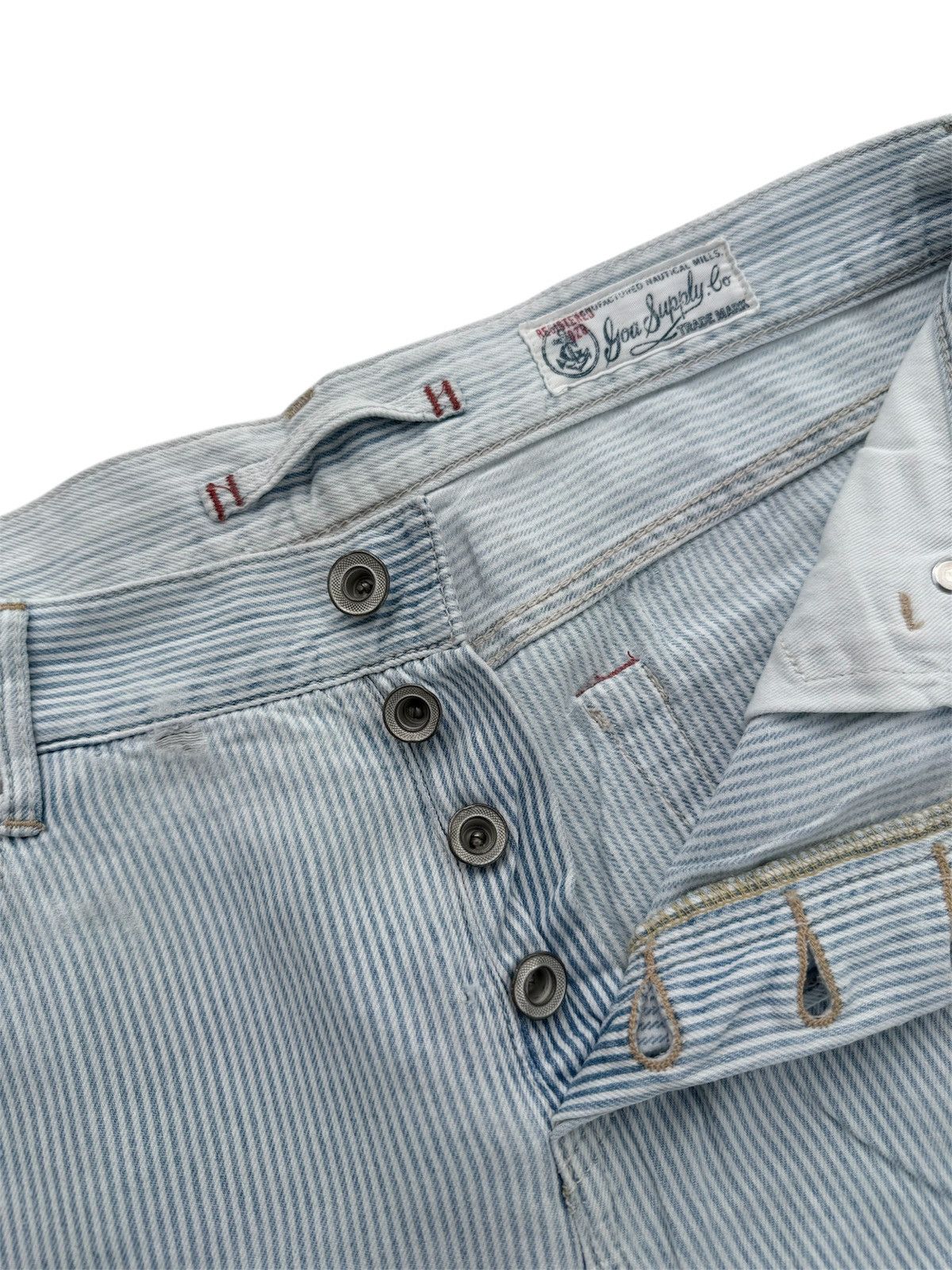 GOA GOA SUPPLY & CO HICKORY STYLE JEANS Size US 32 / EU 48 - 3 Thumbnail