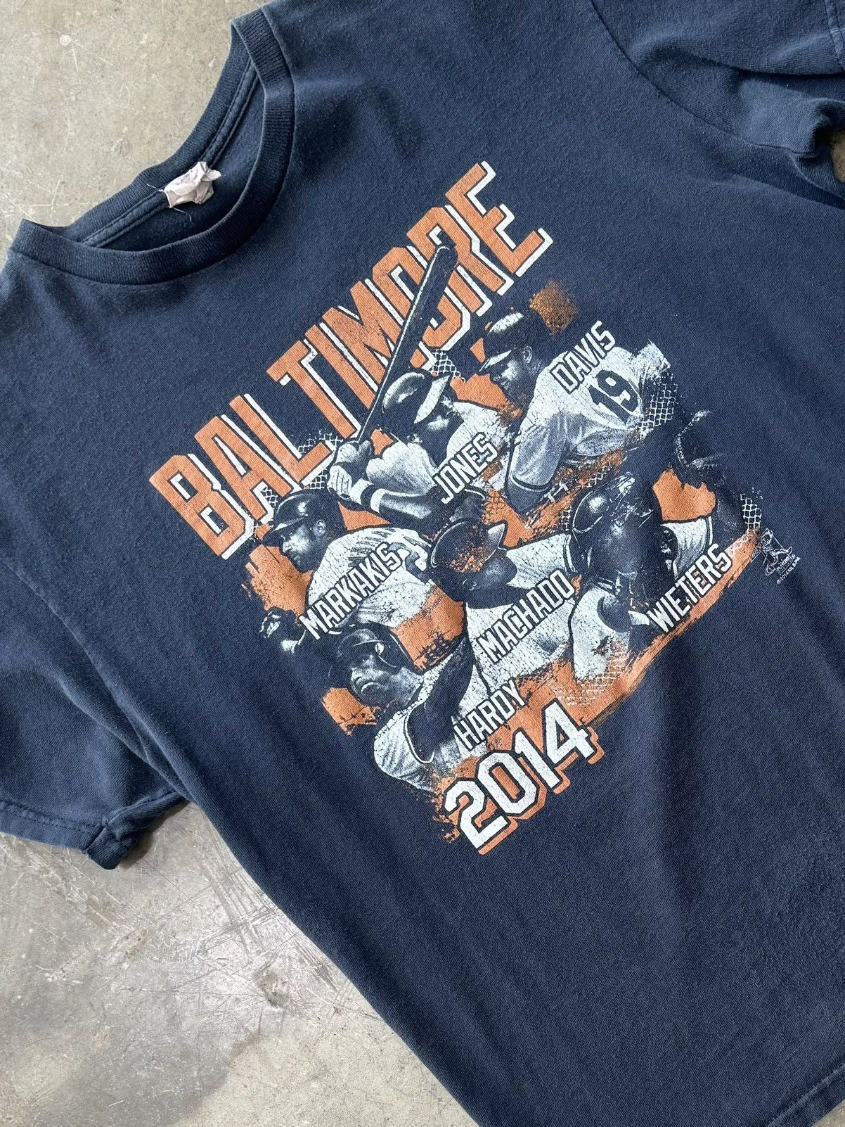 Vintage MLB Baltimore Orioles Chris Davis Matt Wieters Tee Large Size US L / EU 52-54 / 3 - 1 Thumbnail