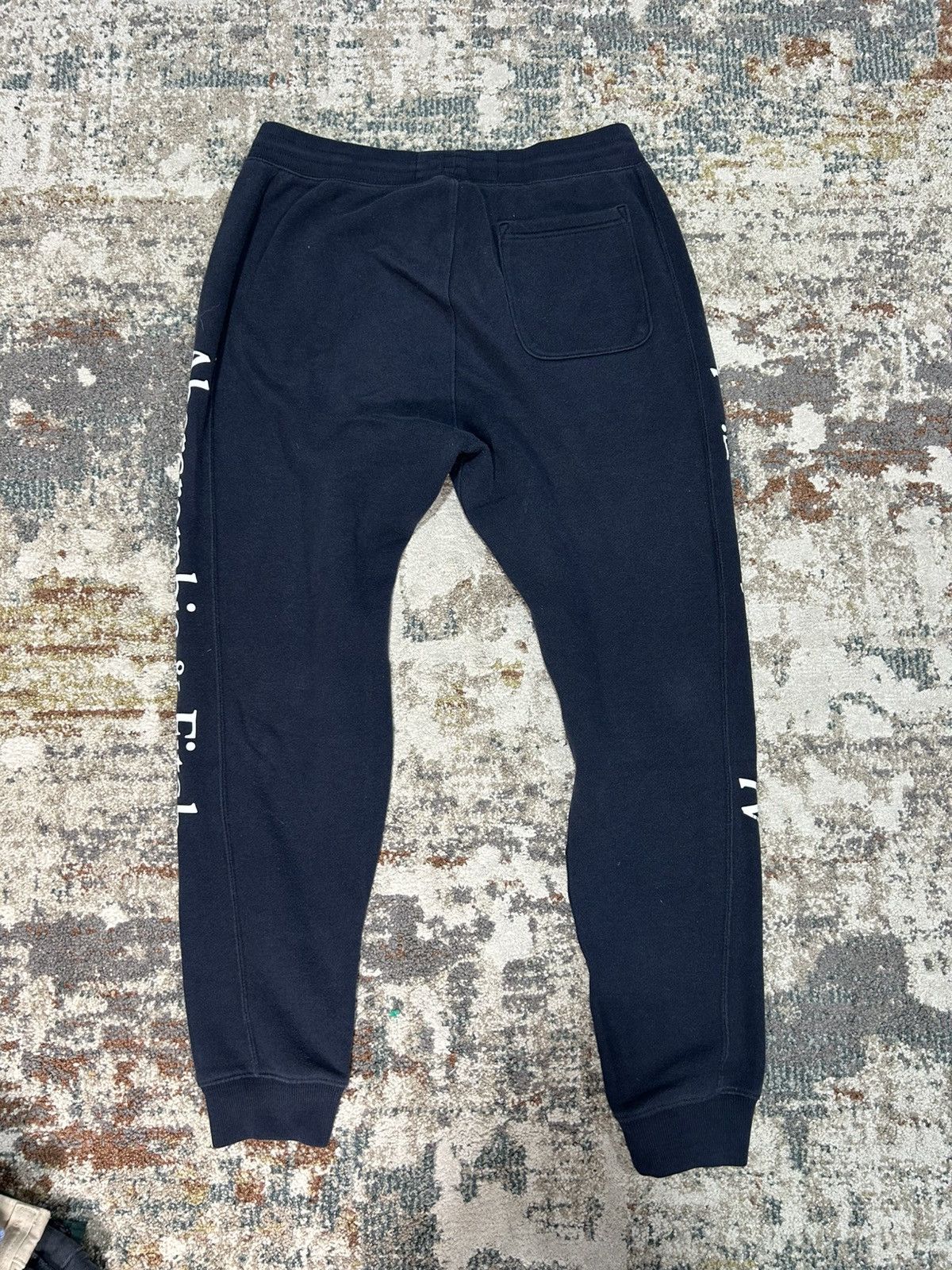 Abercrombie & Fitch Vintage Y2K Abercrombie & Fitch Side Logo Sweatpants Size US 32 / EU 48 - 4 Thumbnail