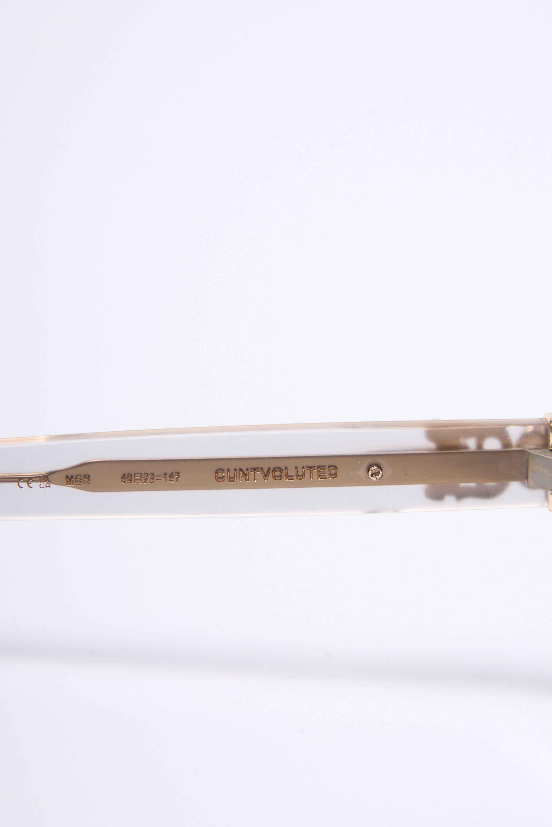 Chrome Hearts CHROME HEARTS CUNTVOLUTED GLASSES Size ONE SIZE - 6 Thumbnail