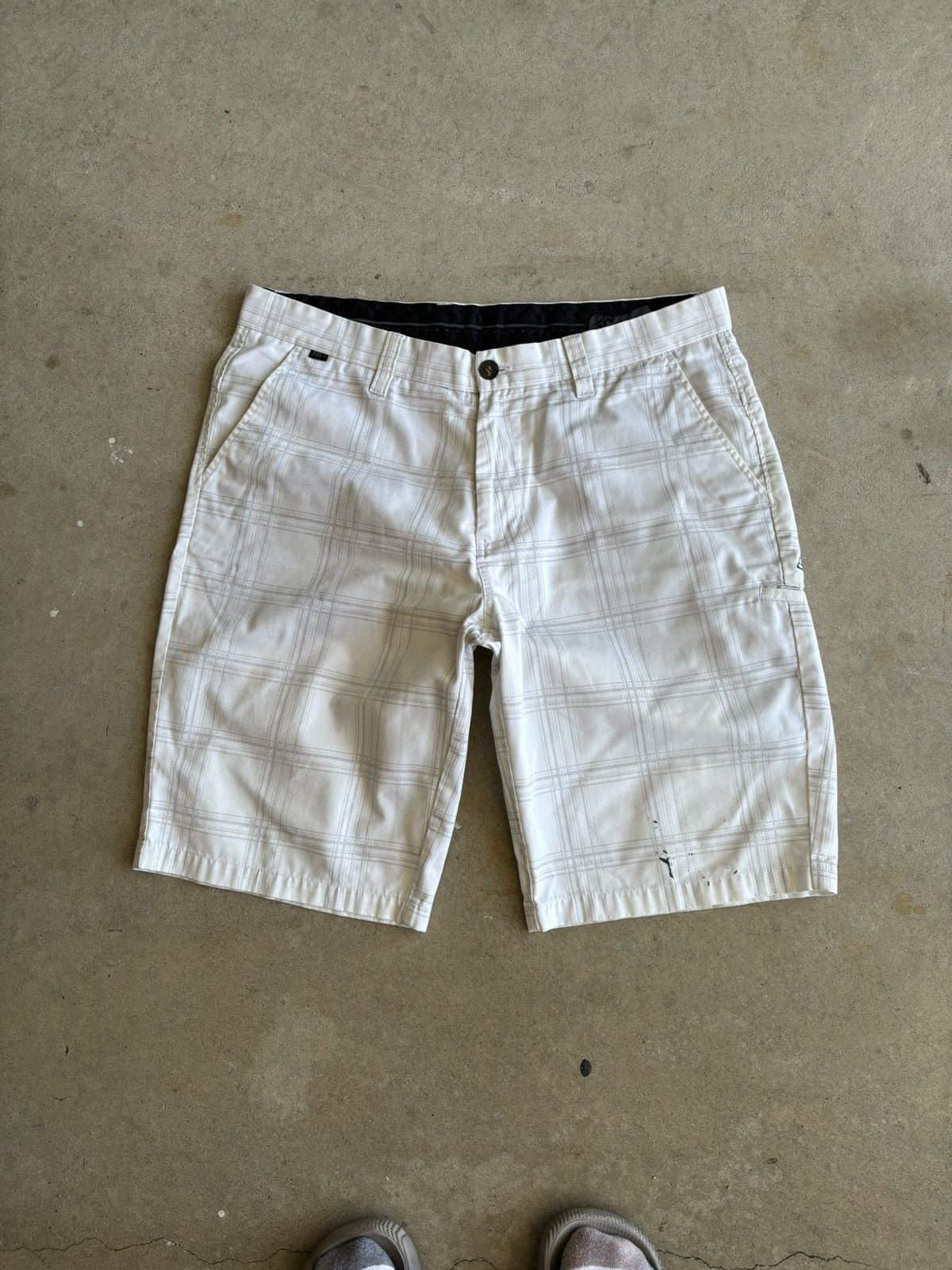 Fox Racing Vintage 90s Fox Racing Plaid Golf Casual Shorts Size US 36 / EU 52 - 1 Thumbnail