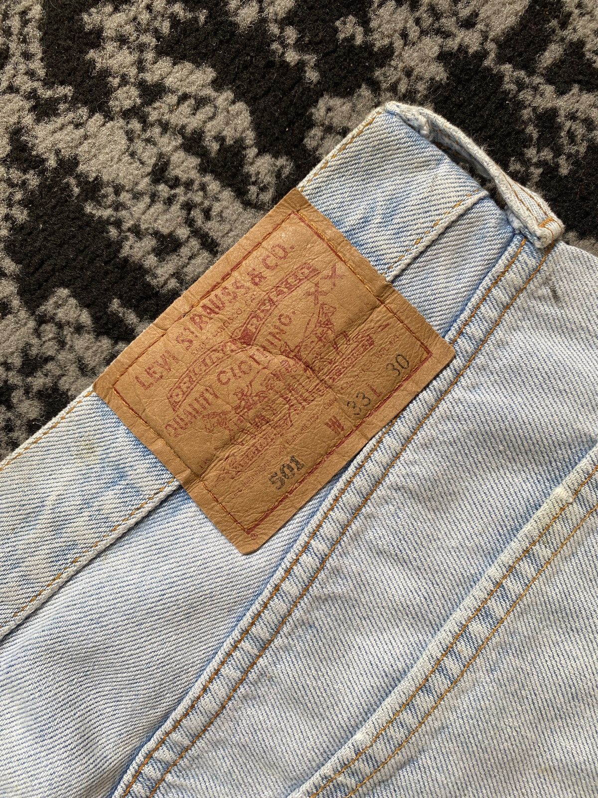 Levi's Levi's 501 Blue Denim Jeans Size US 32 / EU 48 - 9 Thumbnail