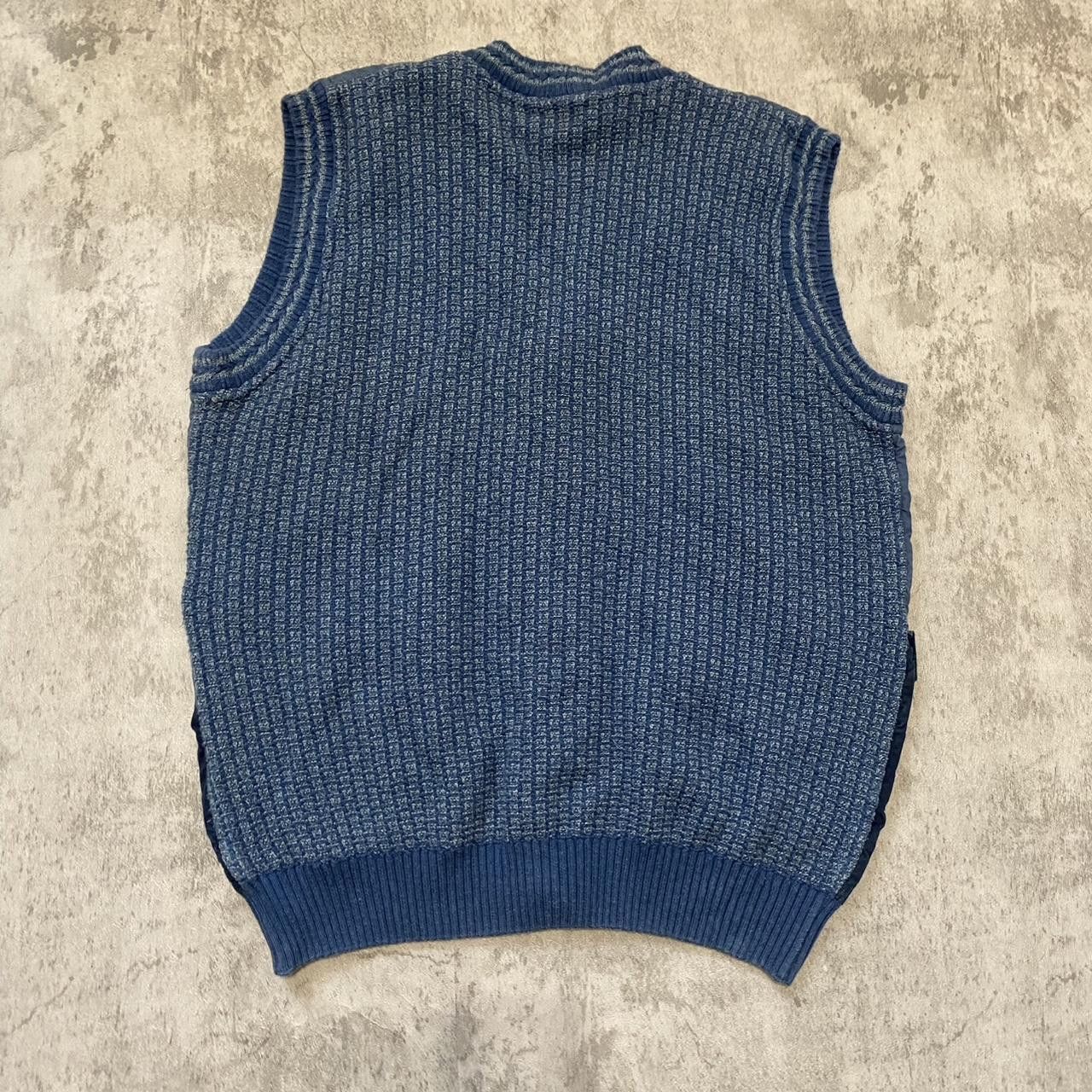 Other 90s cardigan Vintage y2k 2000s rap hip hop Winter Navy Blue Size US M / EU 48-50 / 2 - 2 Thumbnail