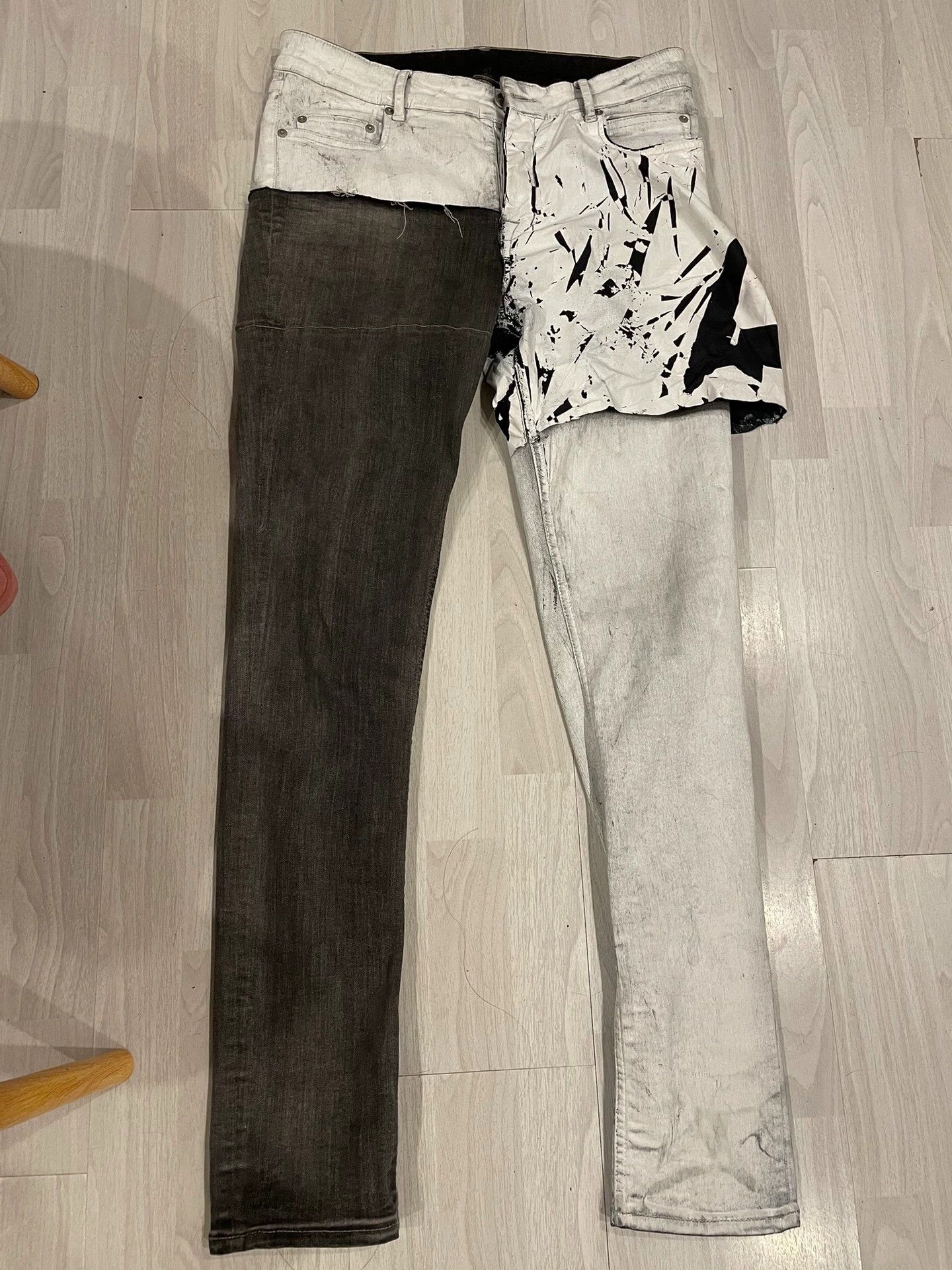 Rick Owens Rick Owens Owens 20ss Denim pants Size US 32 / EU 48 - 1 Thumbnail