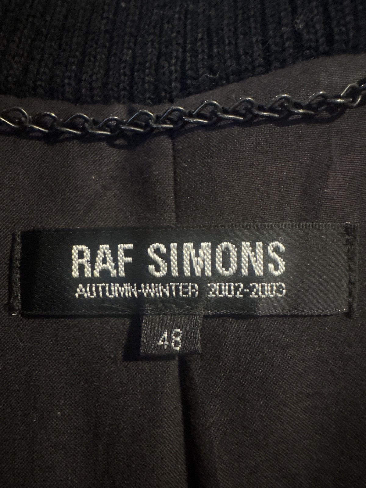 Raf Simons Raf Simons AW2001-2002 Virginia Creeper varsity jacket Size US L / EU 52-54 / 3 - 4 Thumbnail