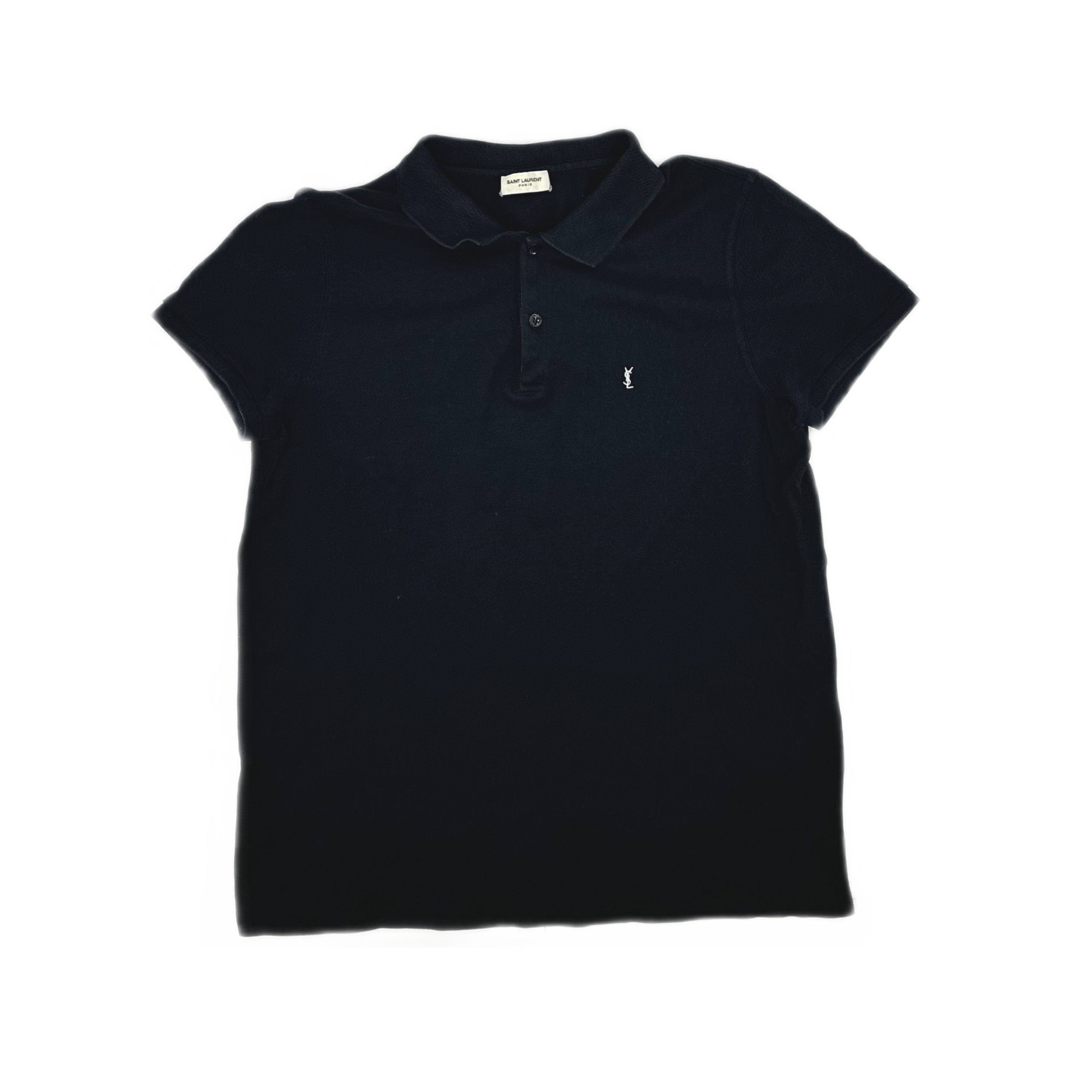 Saint Laurent Paris Saint Laurent Embroidered Logo Polo Shirt Size XL Size US XL / EU 56 / 4 - 1 Thumbnail