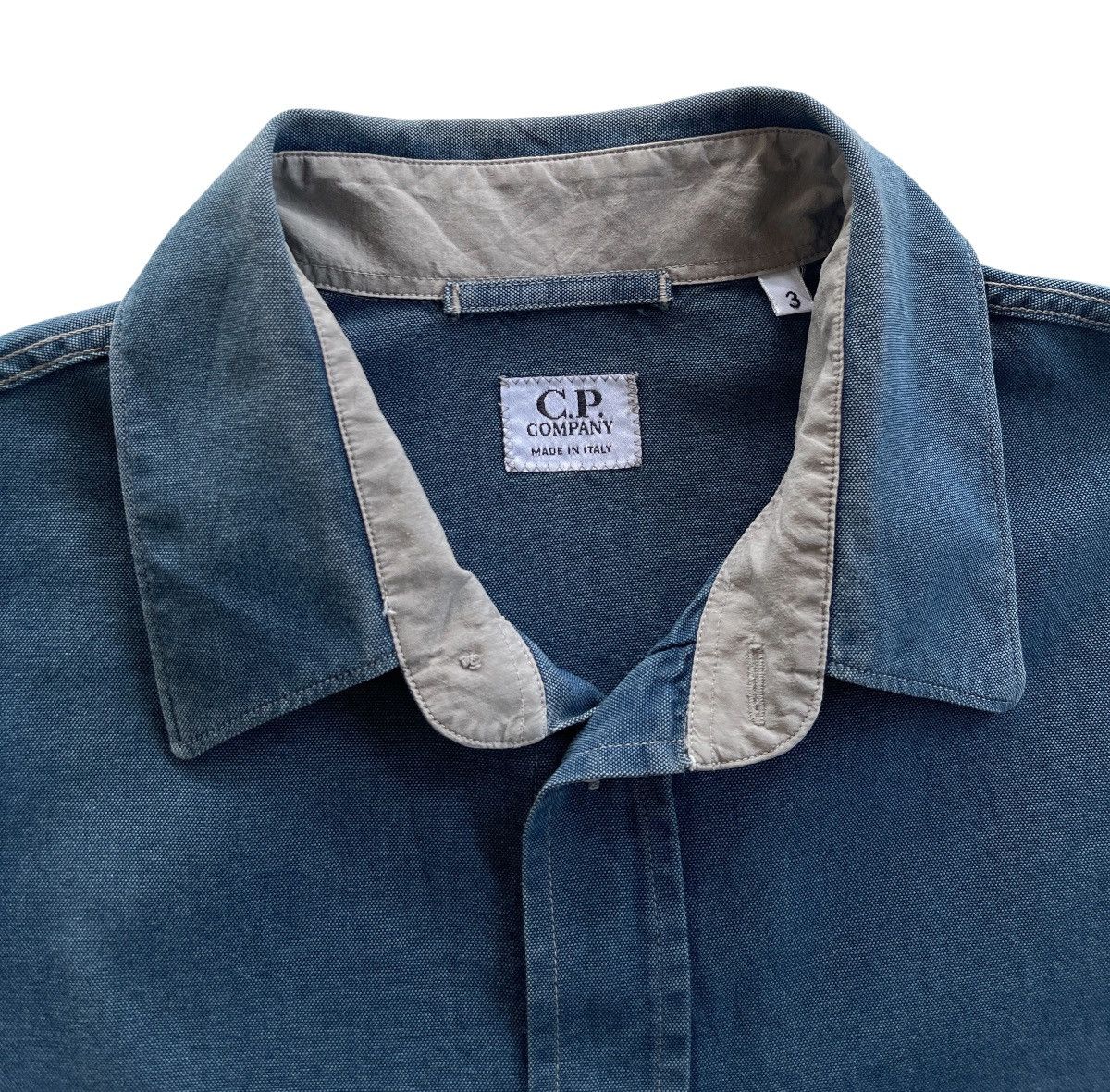 C.P. Company C.P Company Massimo Osti Work Navy Shirt Size US M / EU 48-50 / 2 - 5 Thumbnail