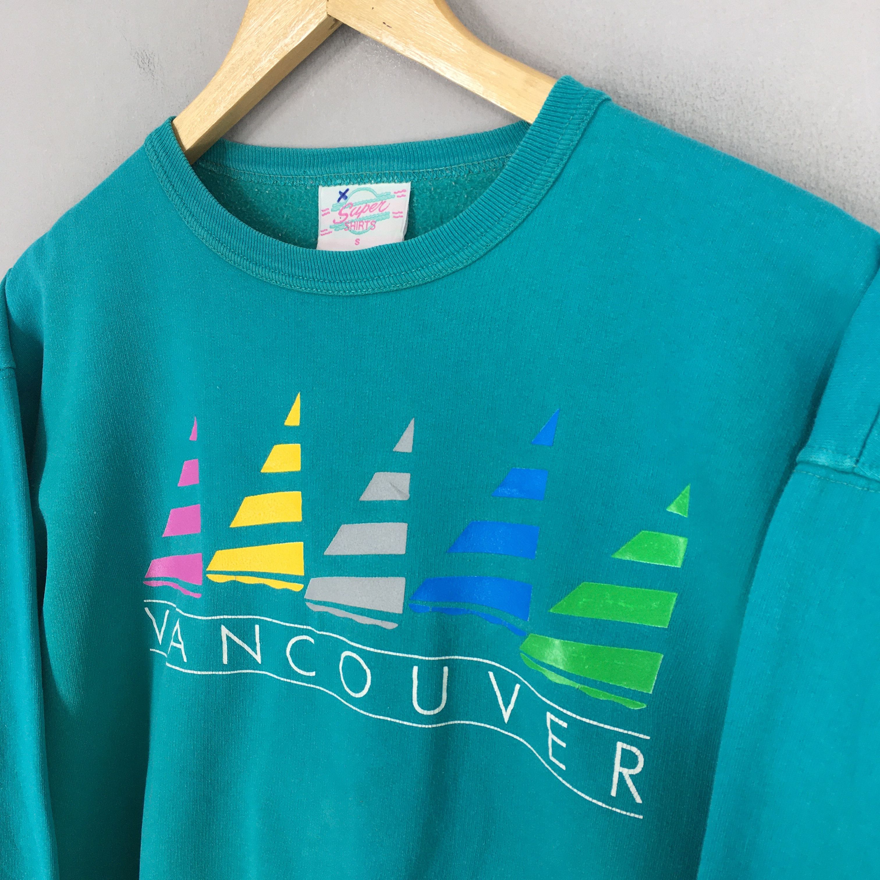 Other Vintage 90s Vancouver Canada Sweatshirt Small Size US S / EU 44-46 / 1 - 3 Thumbnail