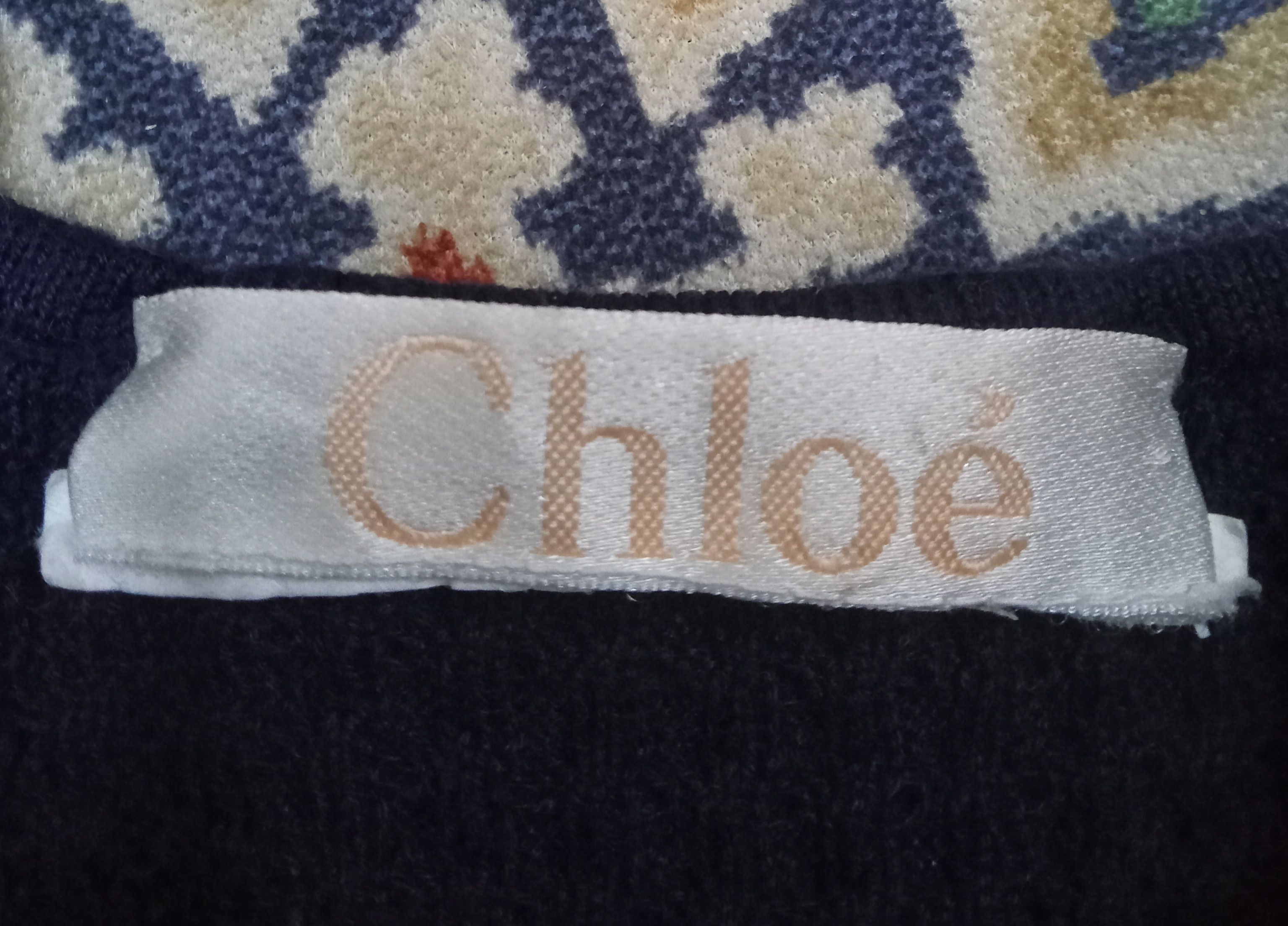 Chloe × Designer Chloé Rare Design Tank Top Size L / US 10 / IT 46 - 3 Thumbnail