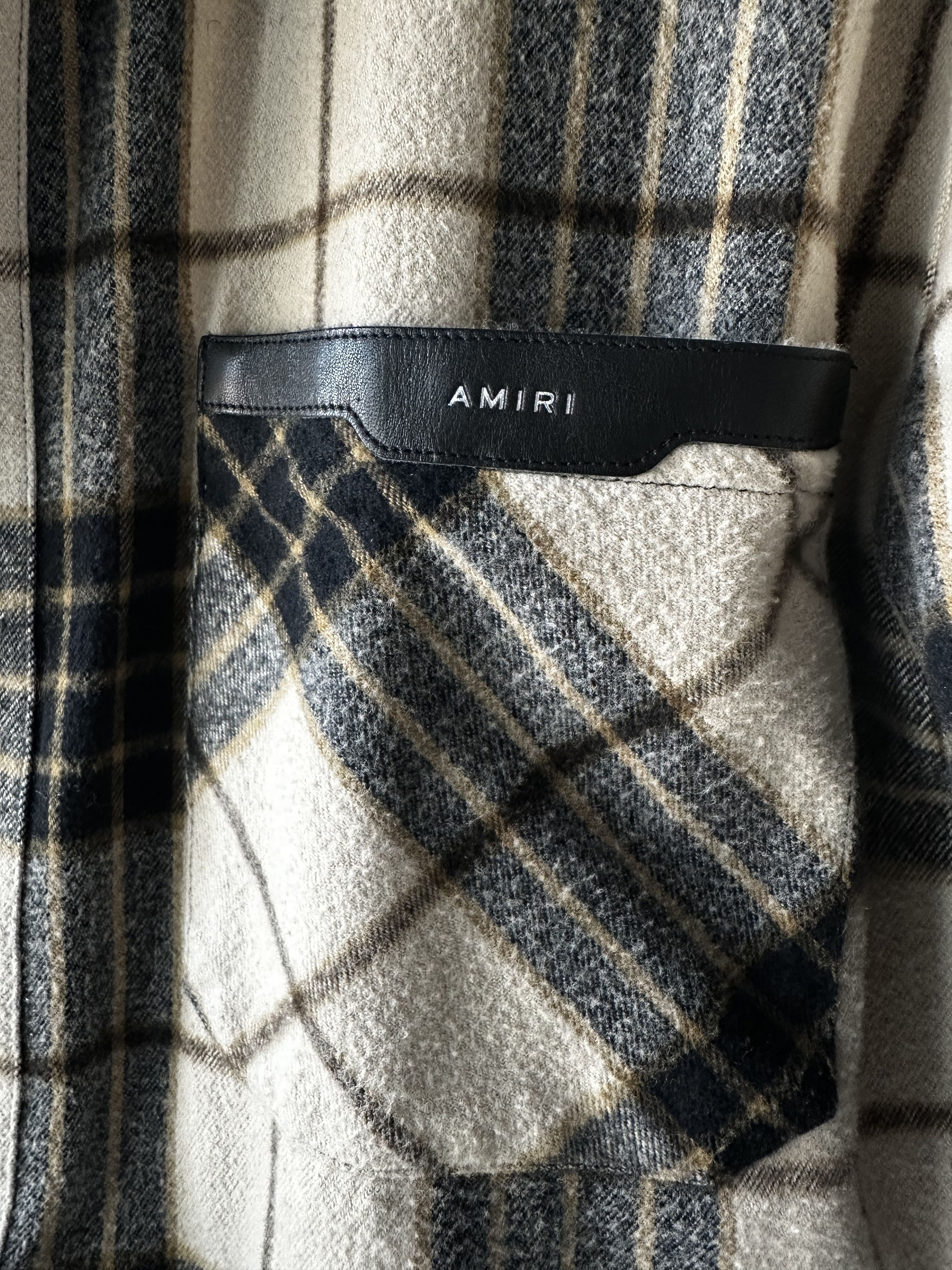 Amiri Amiri 23 Gradient Plaid Flannel Shirt Size US M / EU 48-50 / 2 - 5 Thumbnail