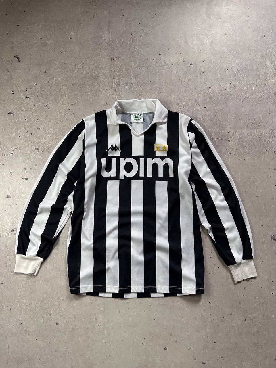 Kappa Vintage FC Juventus Kappa Upim Home Soccer Shirt 1989/90 LS Size US M / EU 48-50 / 2 - 1 Thumbnail