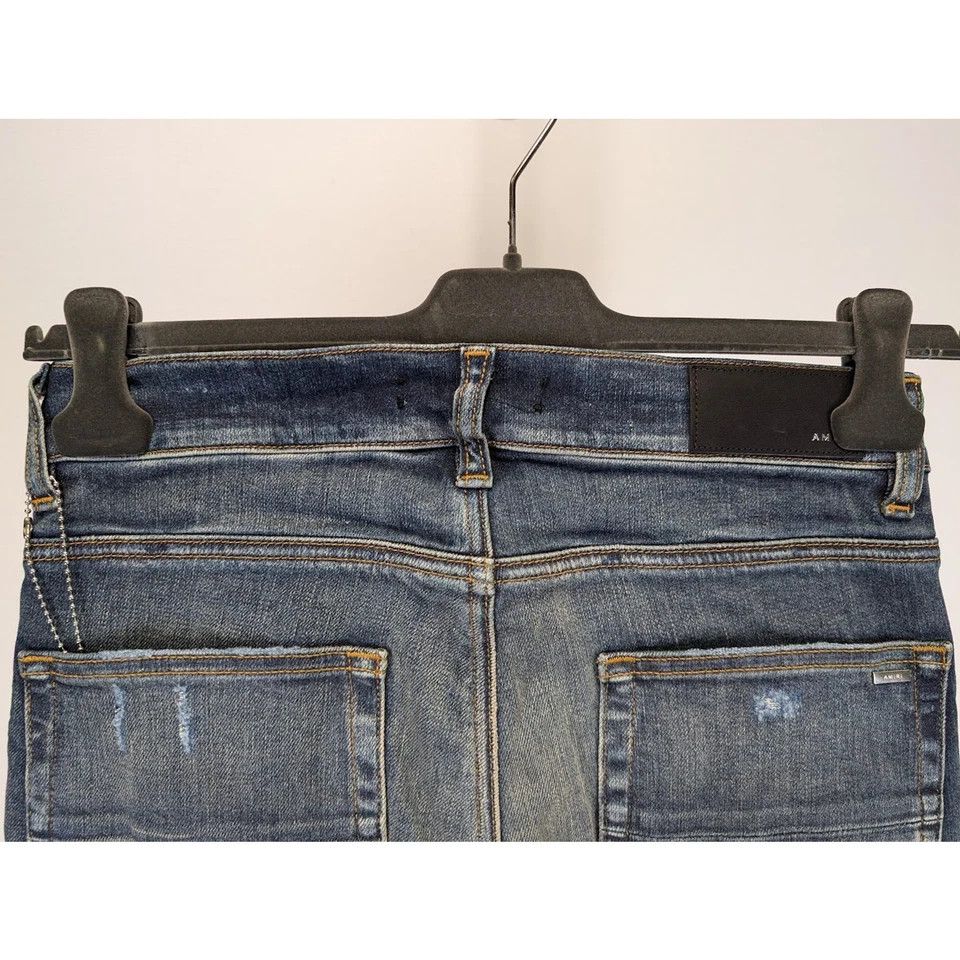 Amiri o1rshd1 MX1 Ultrasuede Jean in Deep Classic Blue Size US 38 / EU 54 - 17 Thumbnail