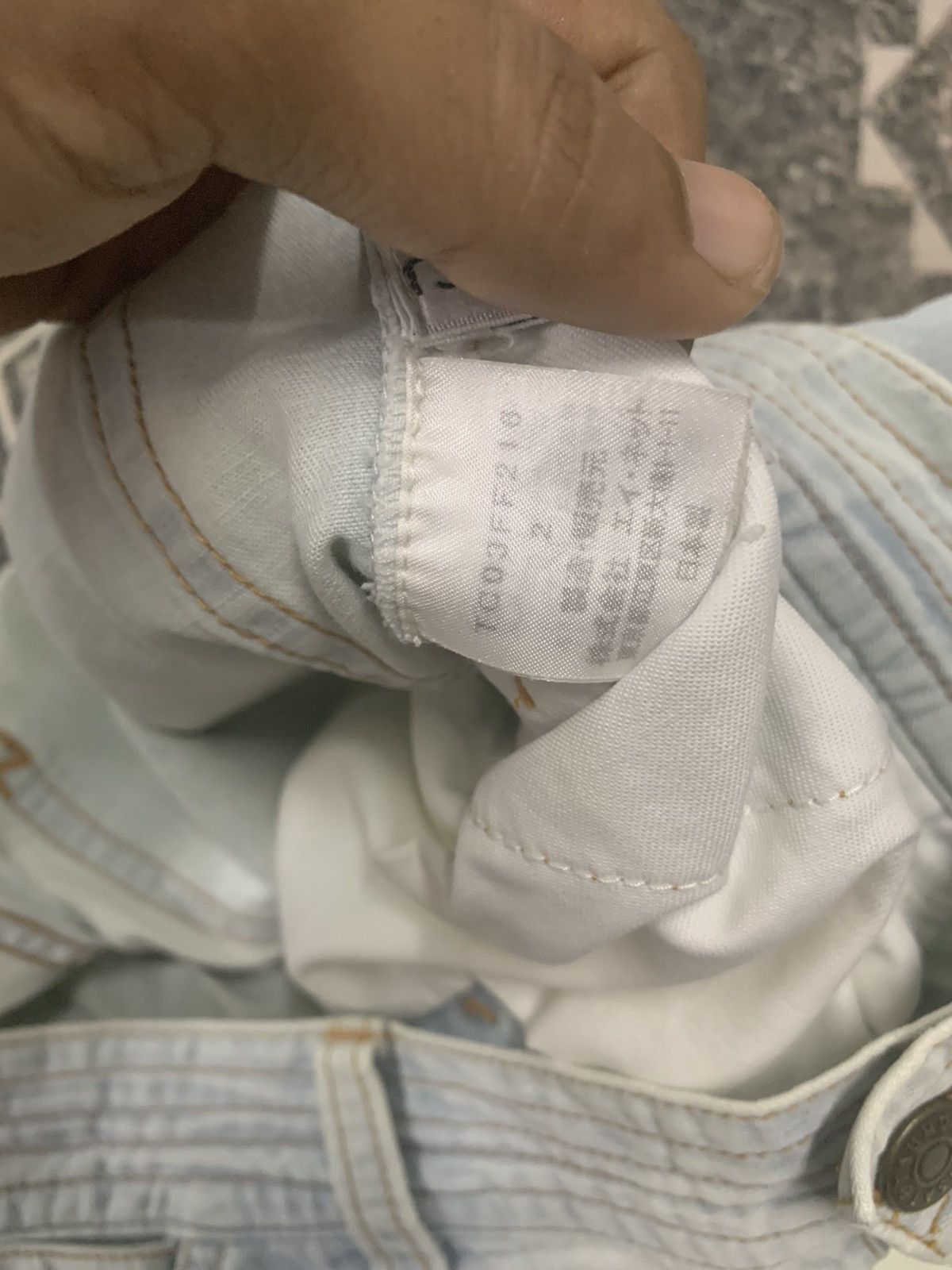 Issey Miyake 90s TSUMORI CHISATO BAGGY MULTIPOCKET JEANS Size US 31 - 10 Thumbnail
