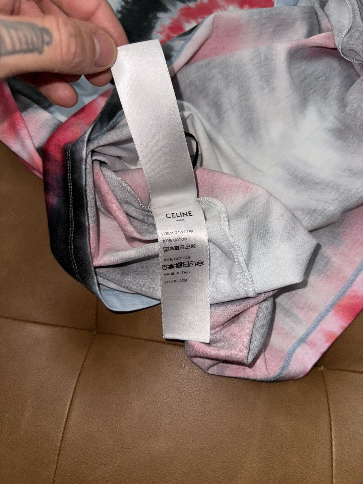 Celine Celine logo t shirt Size US XL / EU 56 / 4 - 7 Thumbnail