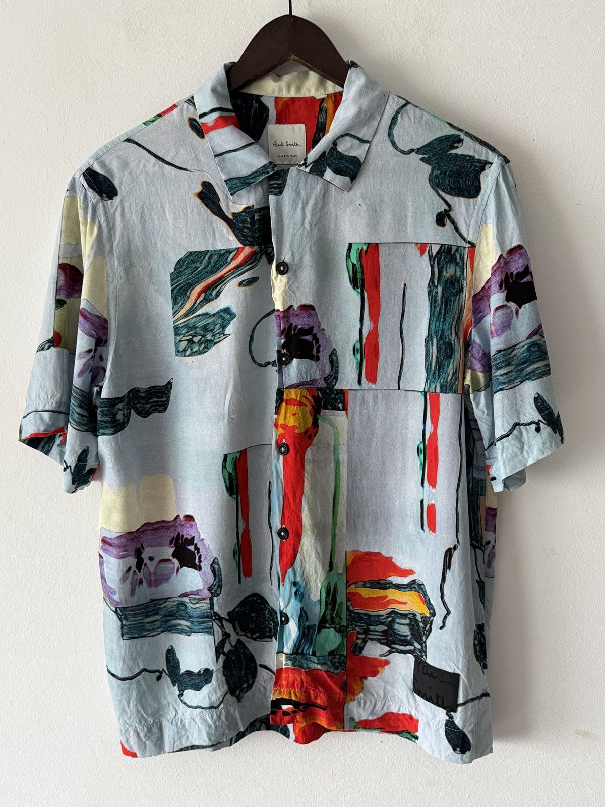 Paul Smith 🏝️🏝️ Paul Smith Hawaiian Shirt Size US M / EU 48-50 / 2 - 1 Thumbnail