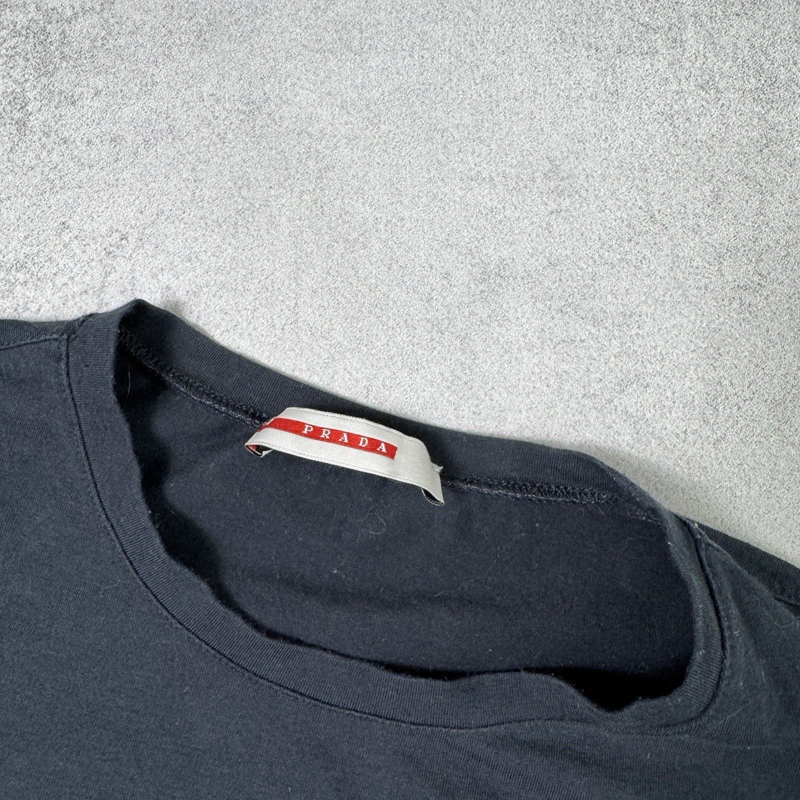 Prada Prada Red Tab Pocket Blue Women T Shirt Size S Size S / US 4 / IT 40 - 11 Thumbnail