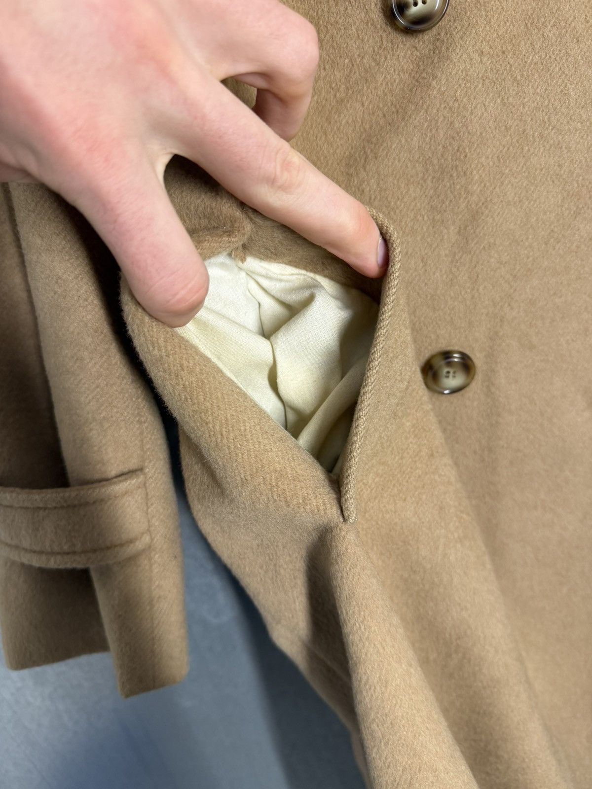 Max Mara Vintage Max Mara Double Breasted Coat Size M / US 6-8 / IT 42-44 - 15 Thumbnail