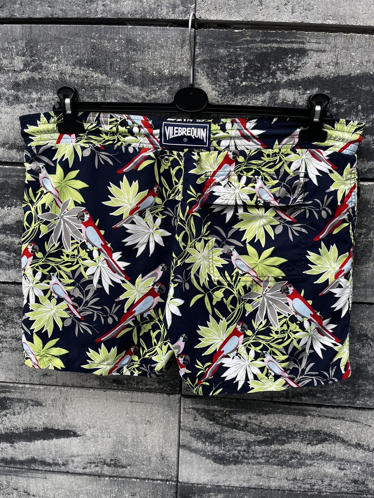 Vilebrequin 🦜 VILEBREQUIN DESIGNER PARROTS SWIM LUXURY STREETWEAR SHORTS Size US 32 / EU 48 - 1 Thumbnail