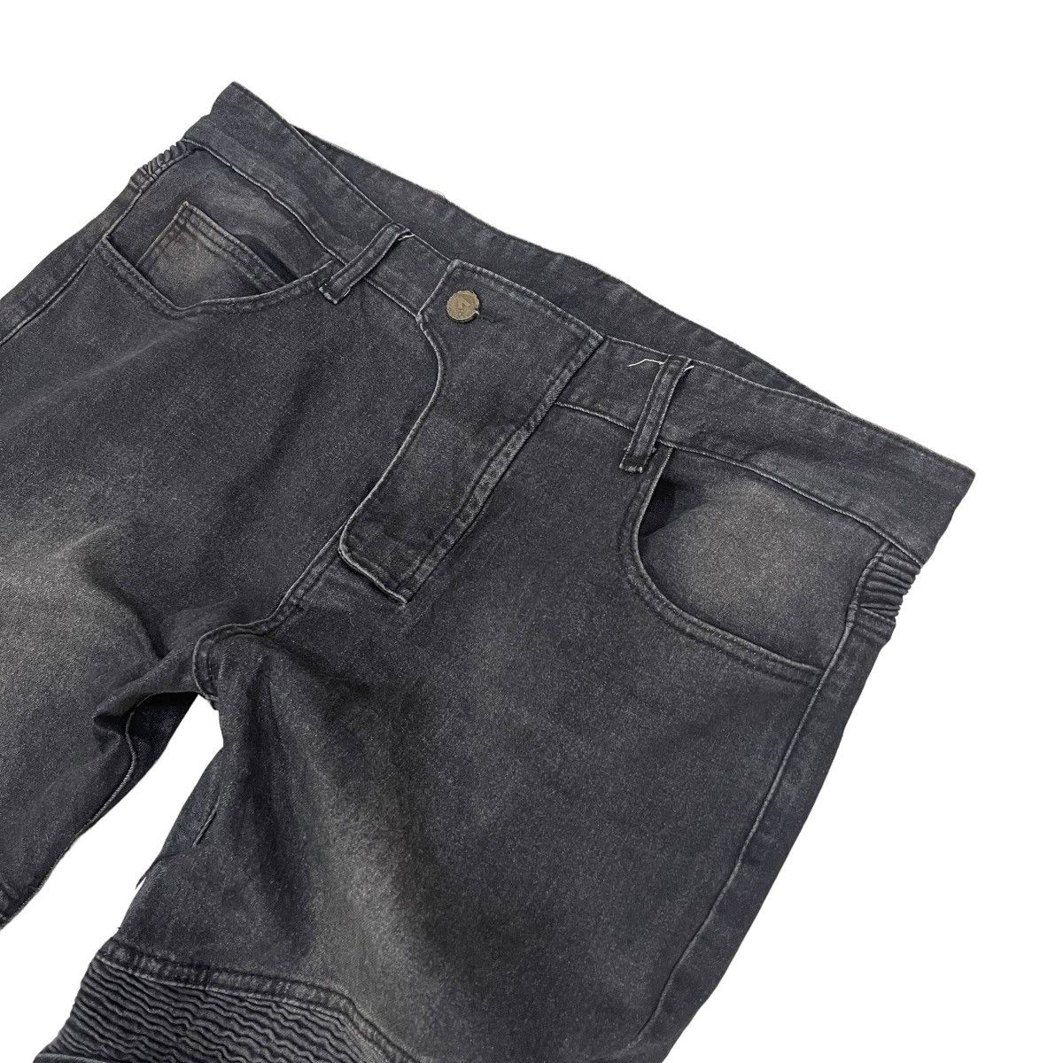 Le Grande Bleu (L.G.B.) 🔥Vintage VOLERO Padded Biker Trousers Pants Size US 36 / EU 52 - 9 Thumbnail