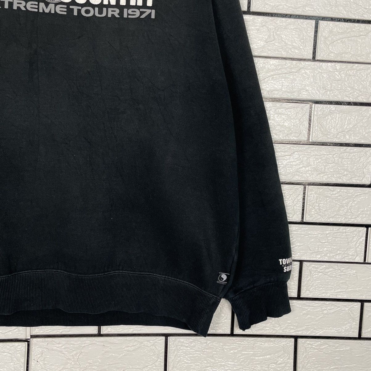 Japanese Brand Town & Country Black Sweatshirt Size US M / EU 48-50 / 2 - 4 Thumbnail