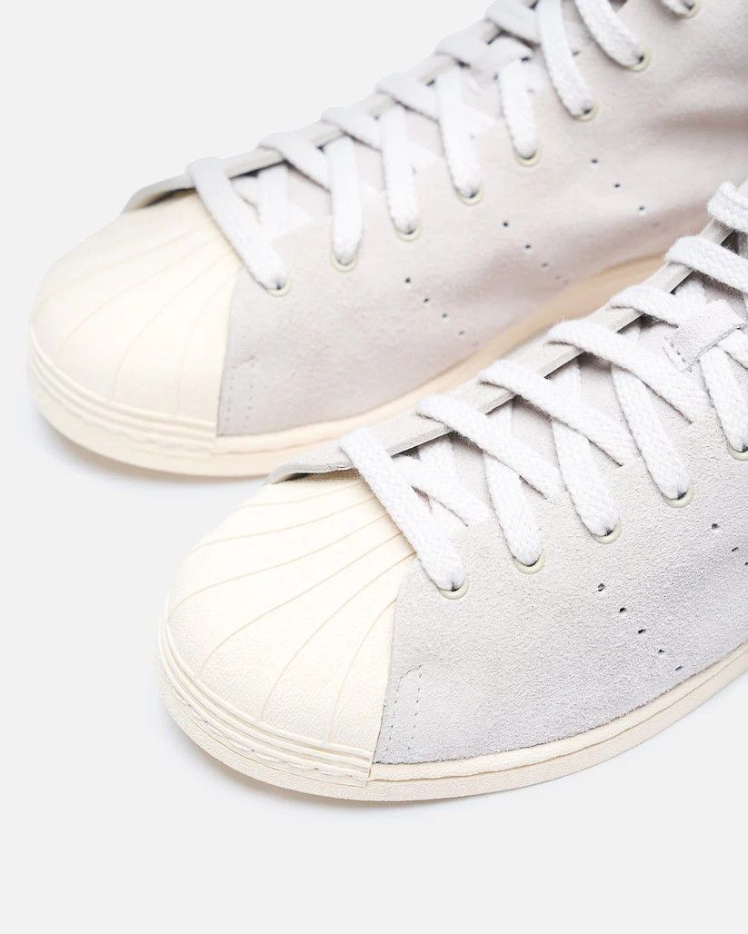 Adidas o1s1v1r1oon0825 Wales Bonner Superstar Sneaker in Grey Size US 10 / EU 43 - 4 Thumbnail