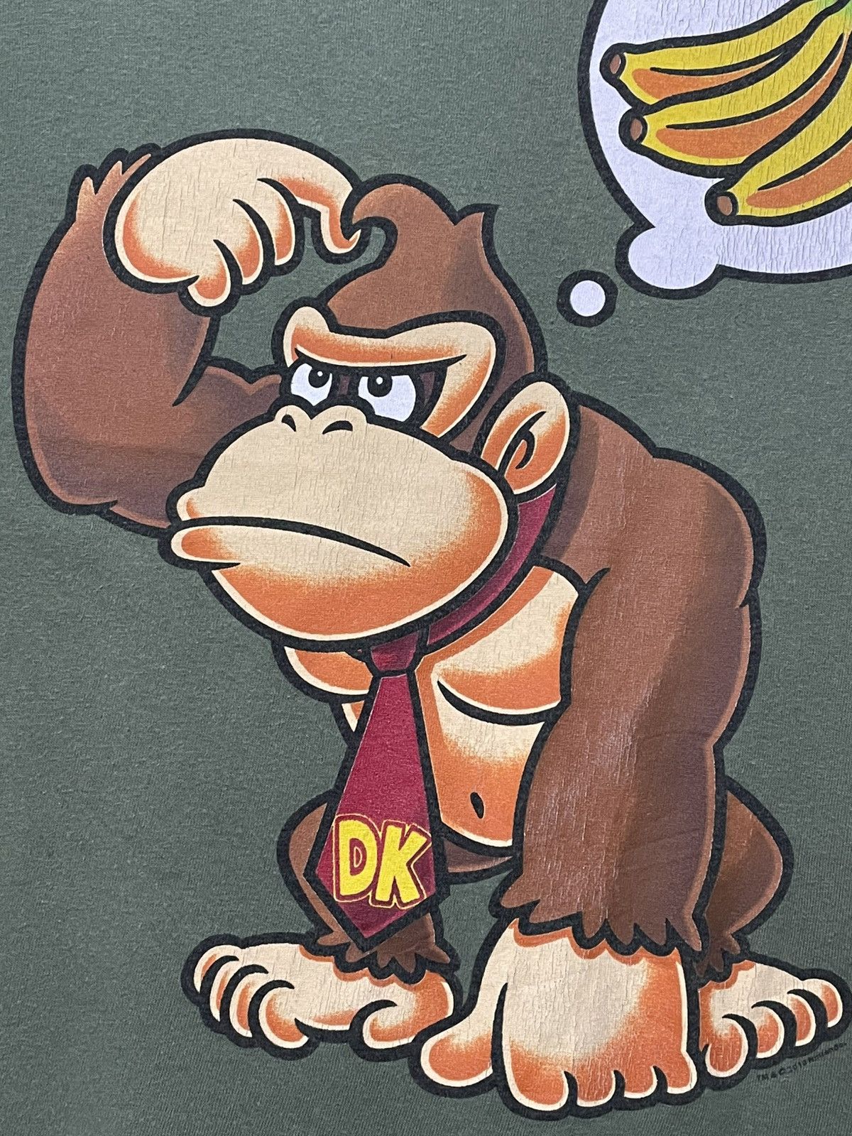 Vintage Vintage Super Nintendo Donky King Graphic Distressed Tshirt Size US M / EU 48-50 / 2 - 9 Thumbnail