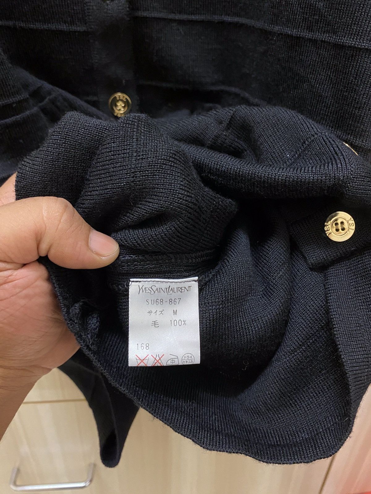 Yves Saint Laurent YSL Black Dress Size M / US 6-8 / IT 42-44 - 8 Thumbnail