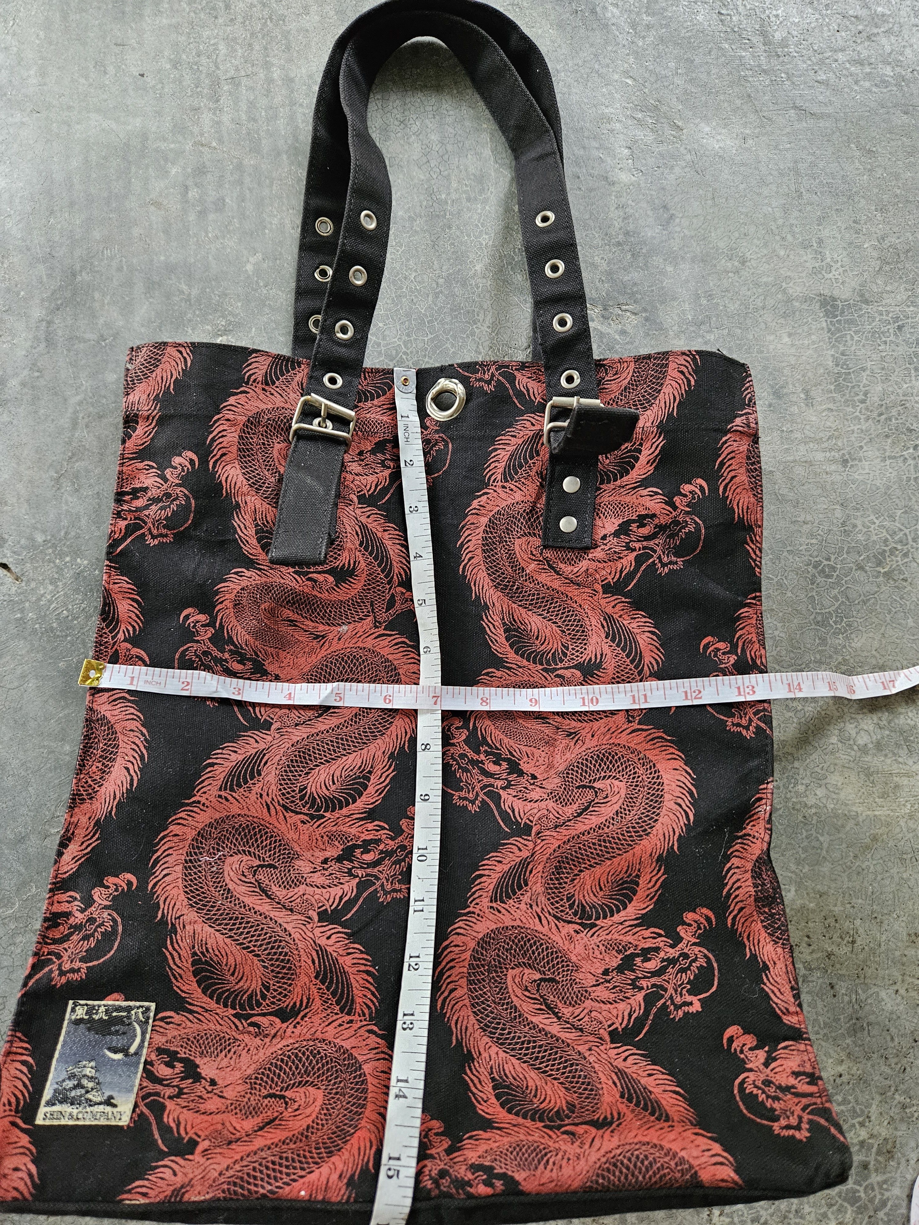 20471120 SHIN COMPANY FOTUS DRAGON TOTE BAG Size ONE SIZE - 3 Thumbnail