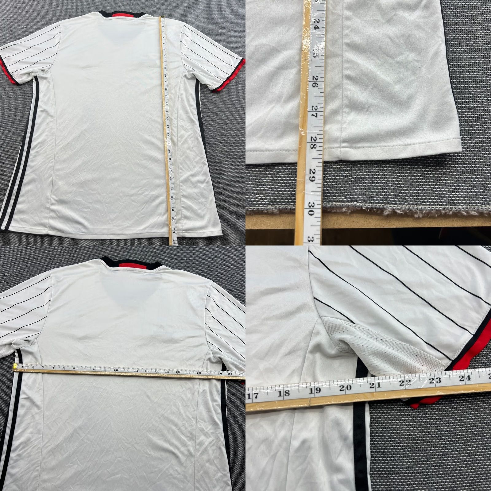 Adidas Besiktas 2016 2017 Home Jersey Football Mens Large Adidas Shirt Jersey Mens L White Football Size US L / EU 52-54 / 3 - 9 Thumbnail